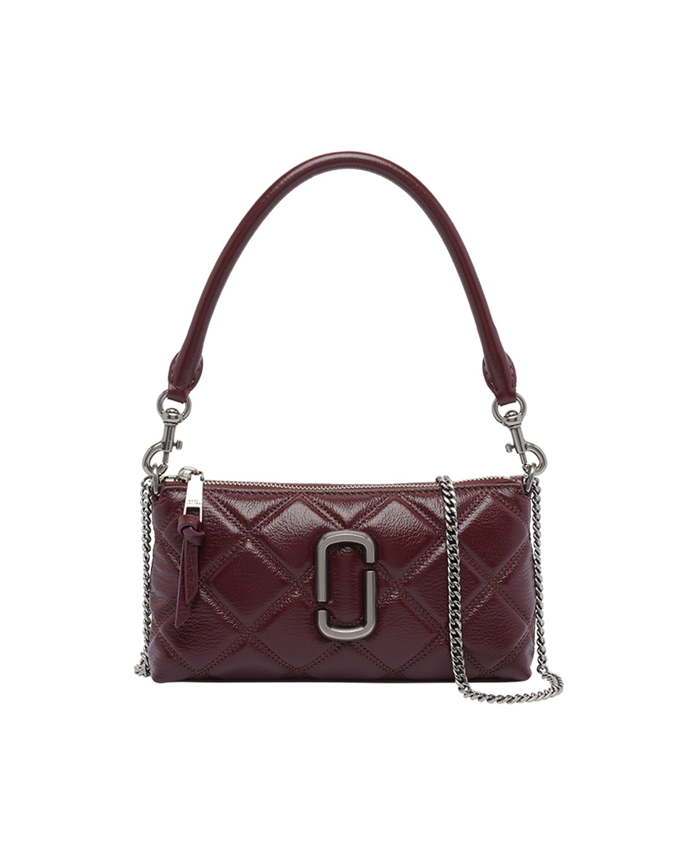 Marc Jacobs The Quilted Snapshot Convertible Shoulder Bag - Red