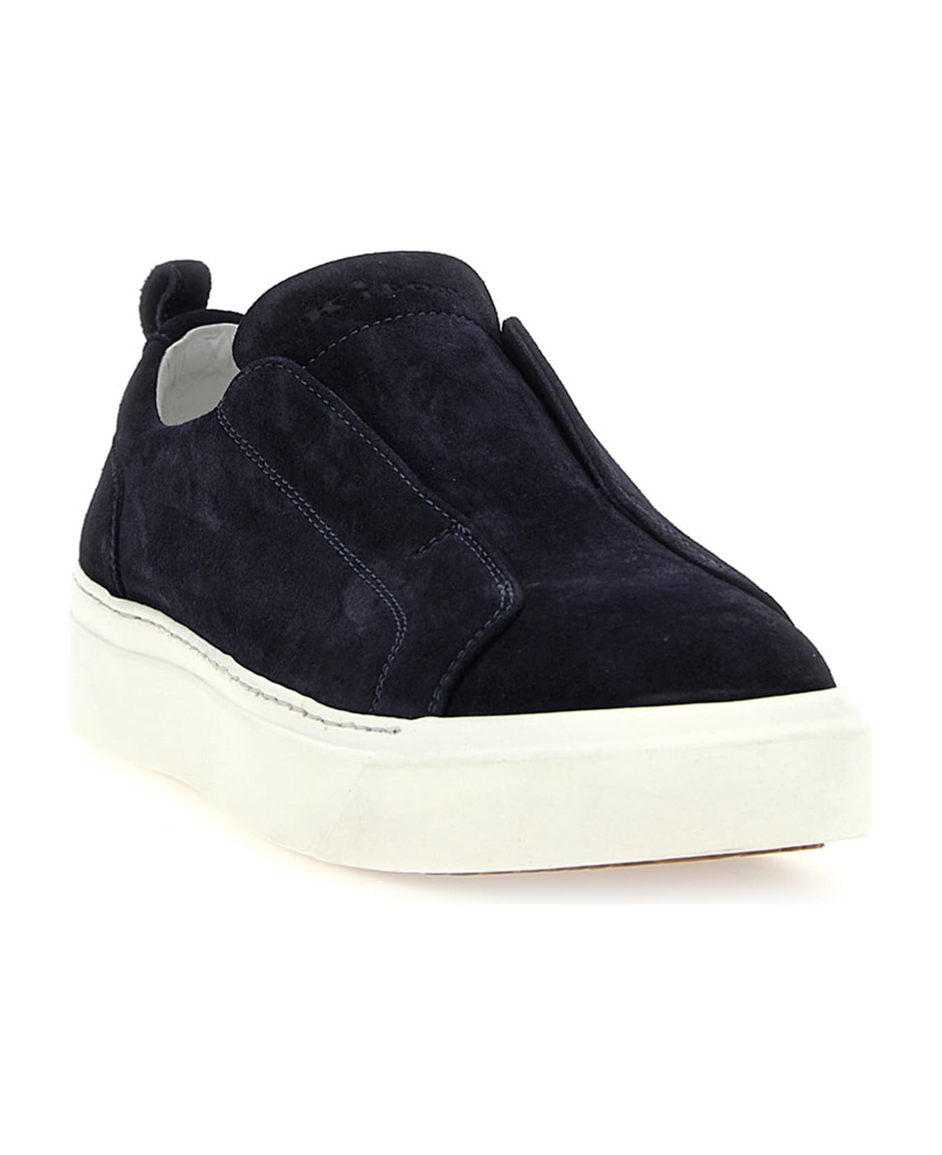 Kiton Suede Sneakers - Blue