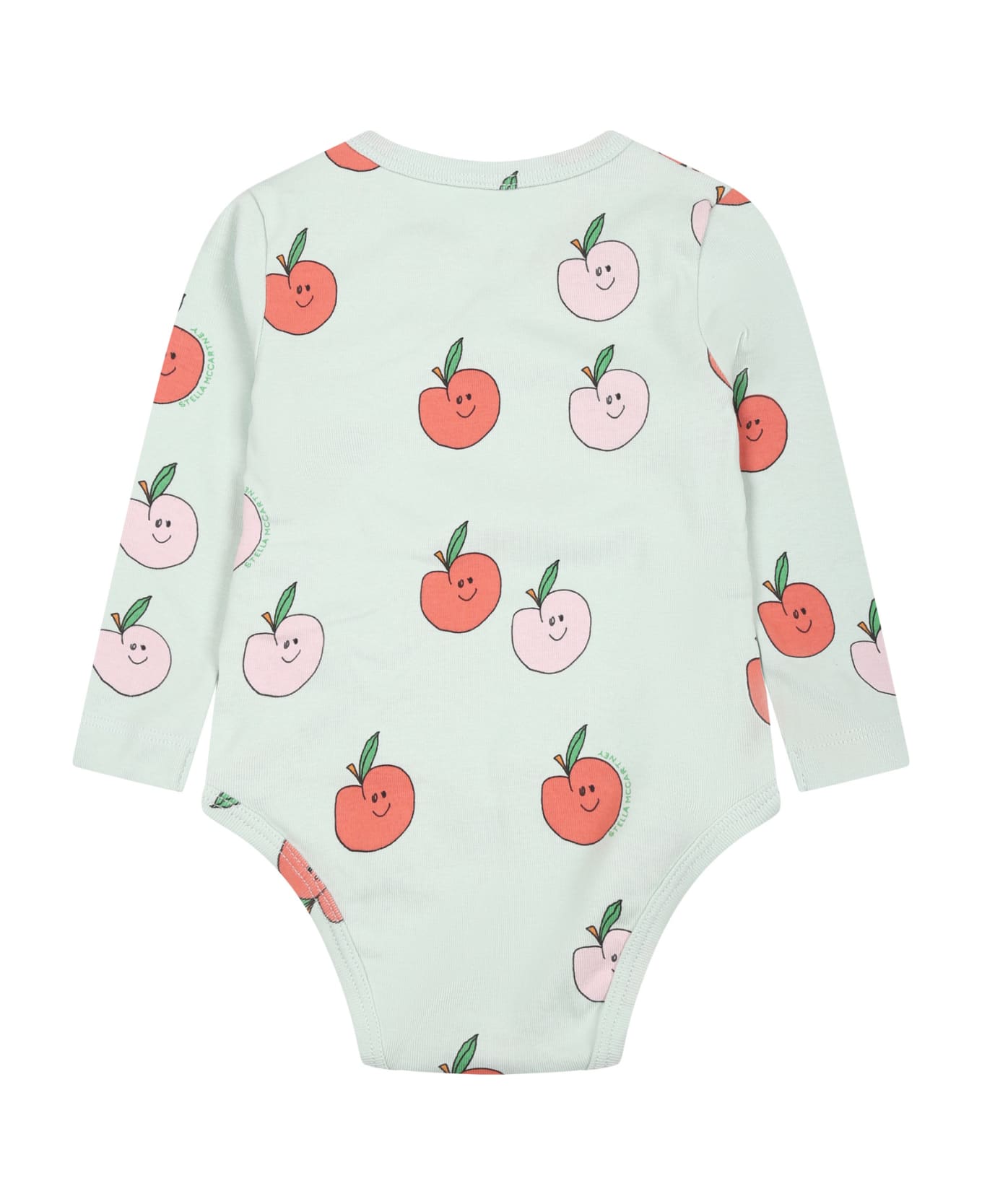 Stella McCartney Kids Multicolor Set For Baby Girl With Apples - Multicolor
