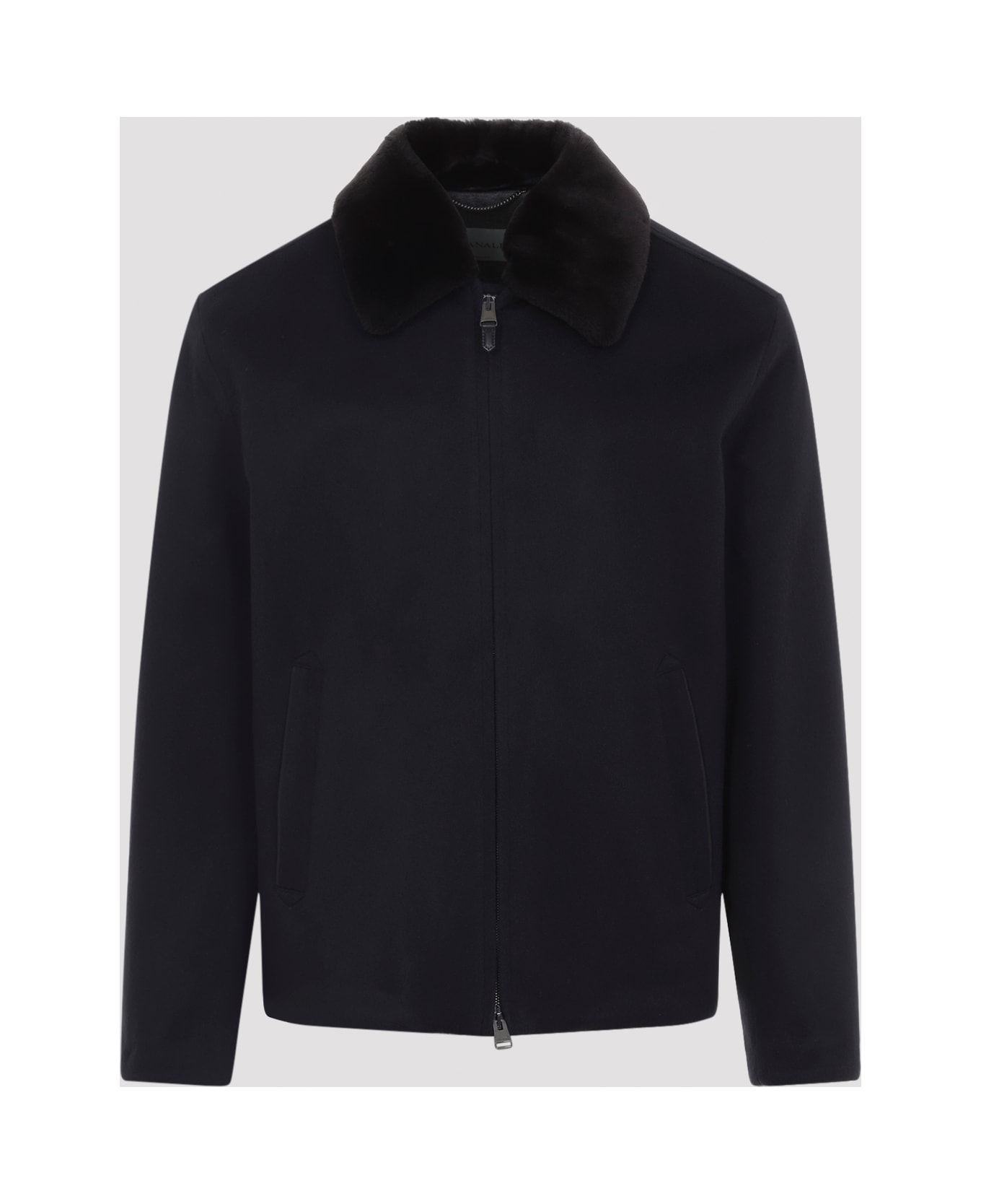 Canali Coach Jacket - Navy
