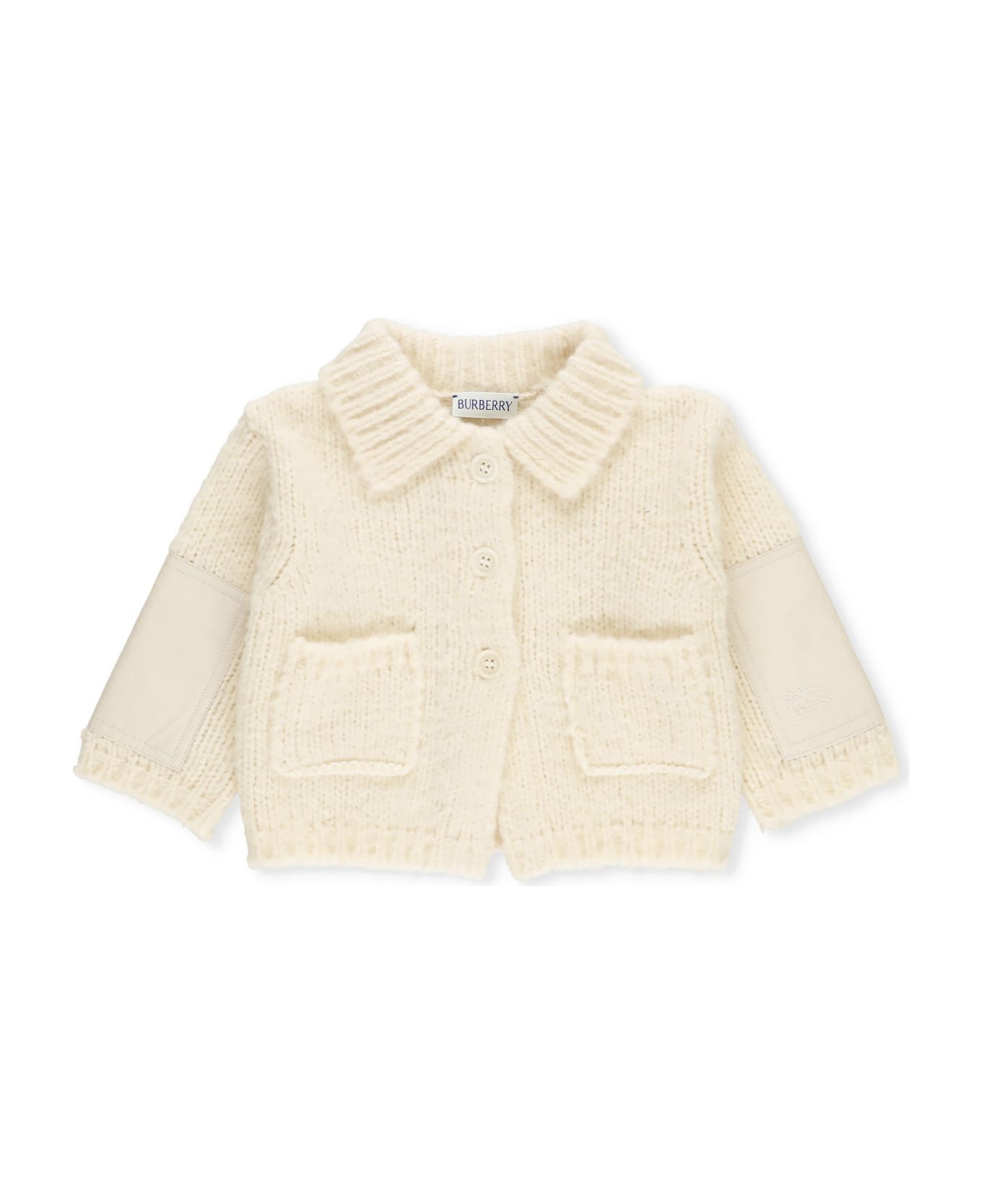 Burberry Wool Coat - Ivory