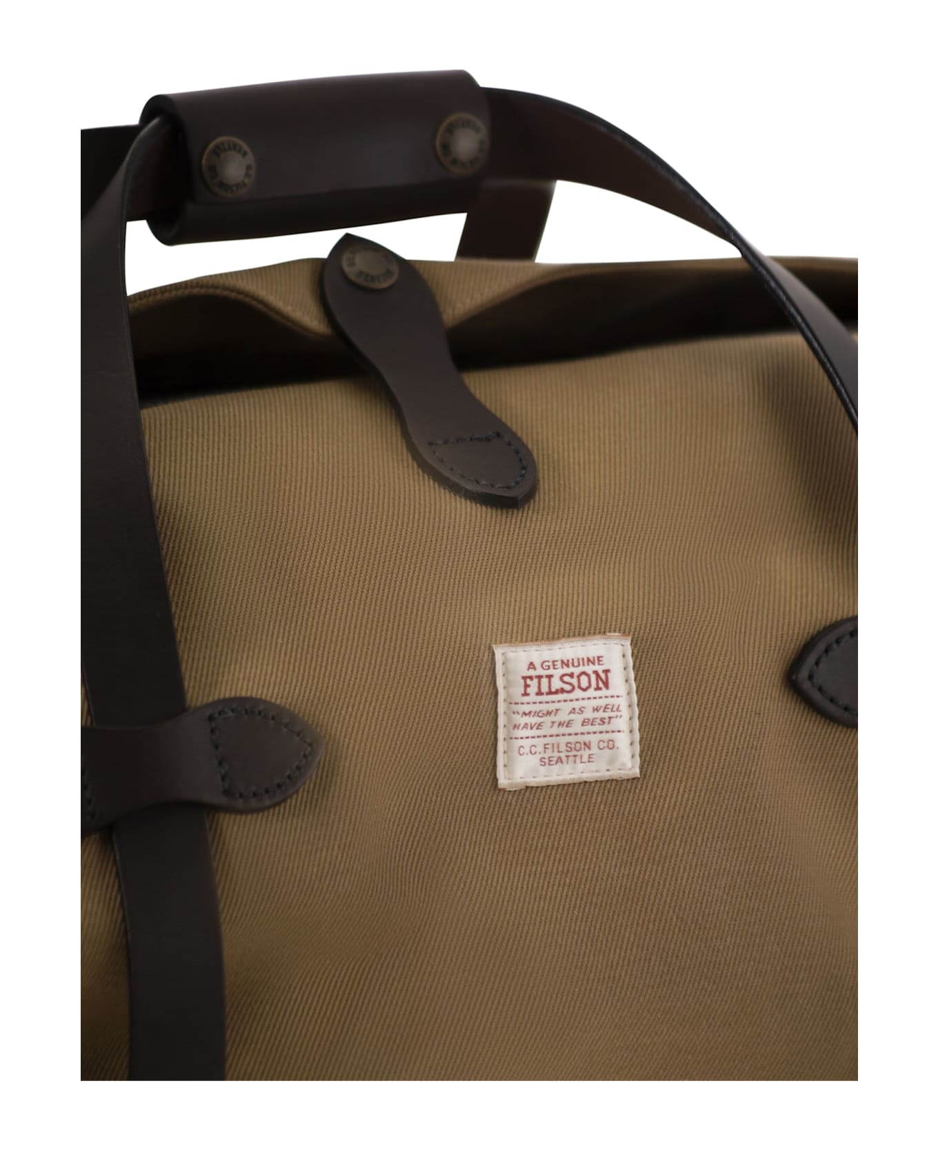 Filson Duffle - Small Water-repellent Duffle Bag - Beige