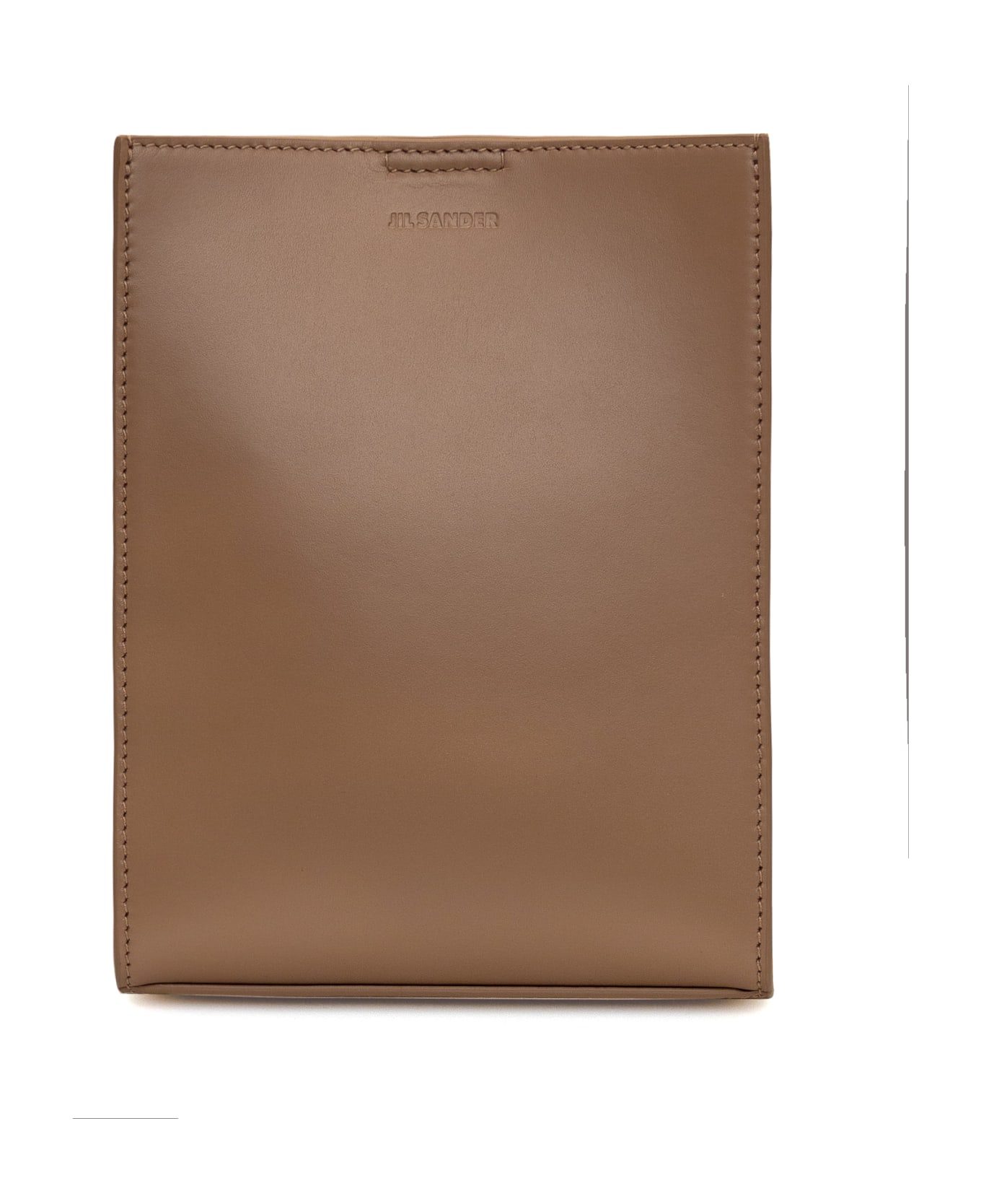 Jil Sander Tangle Bag In Beige Leather - Beige