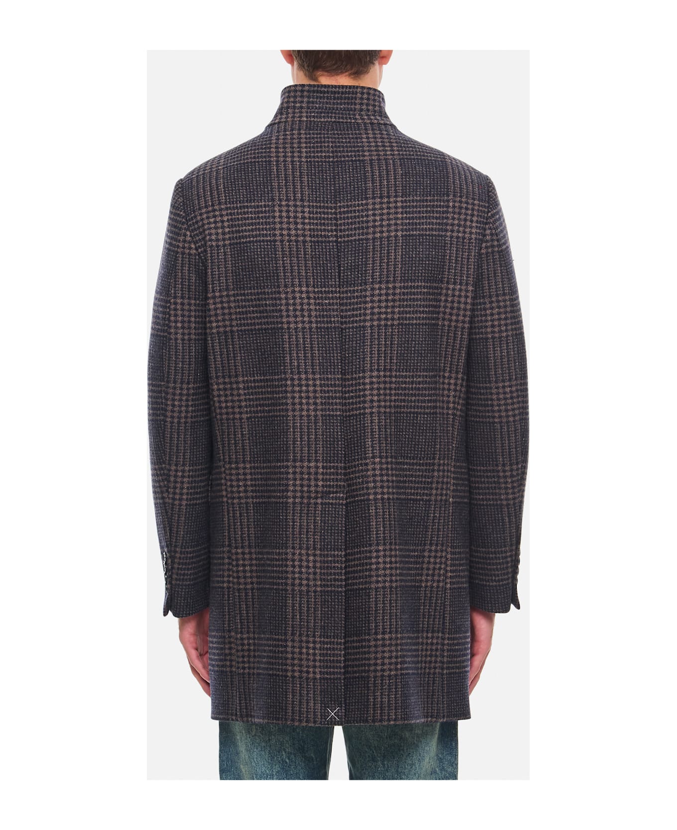 Fay Tartan Coat - MultiColour