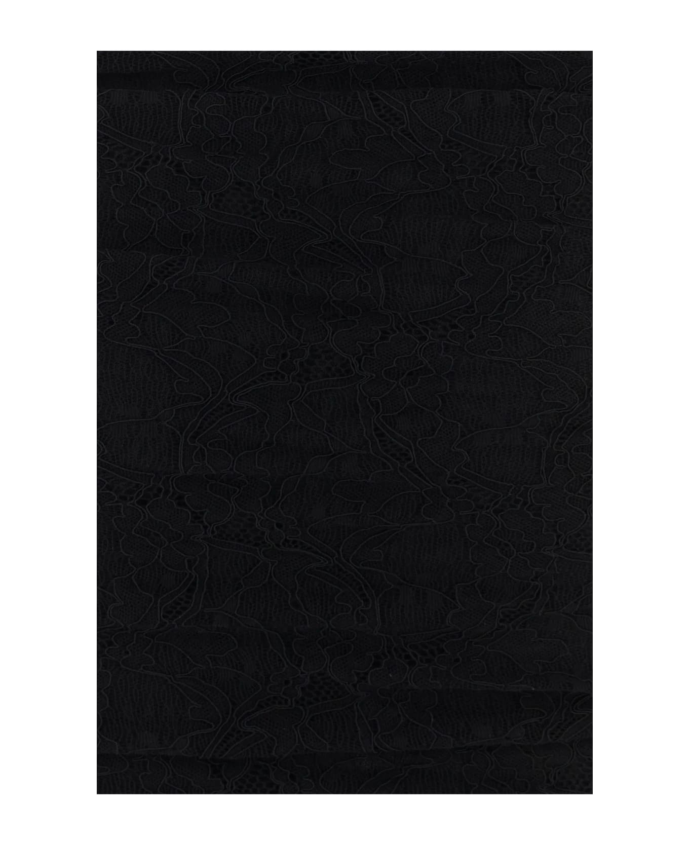 Philosophy di Lorenzo Serafini Black Lace Dress - Black ワンピース＆ドレス