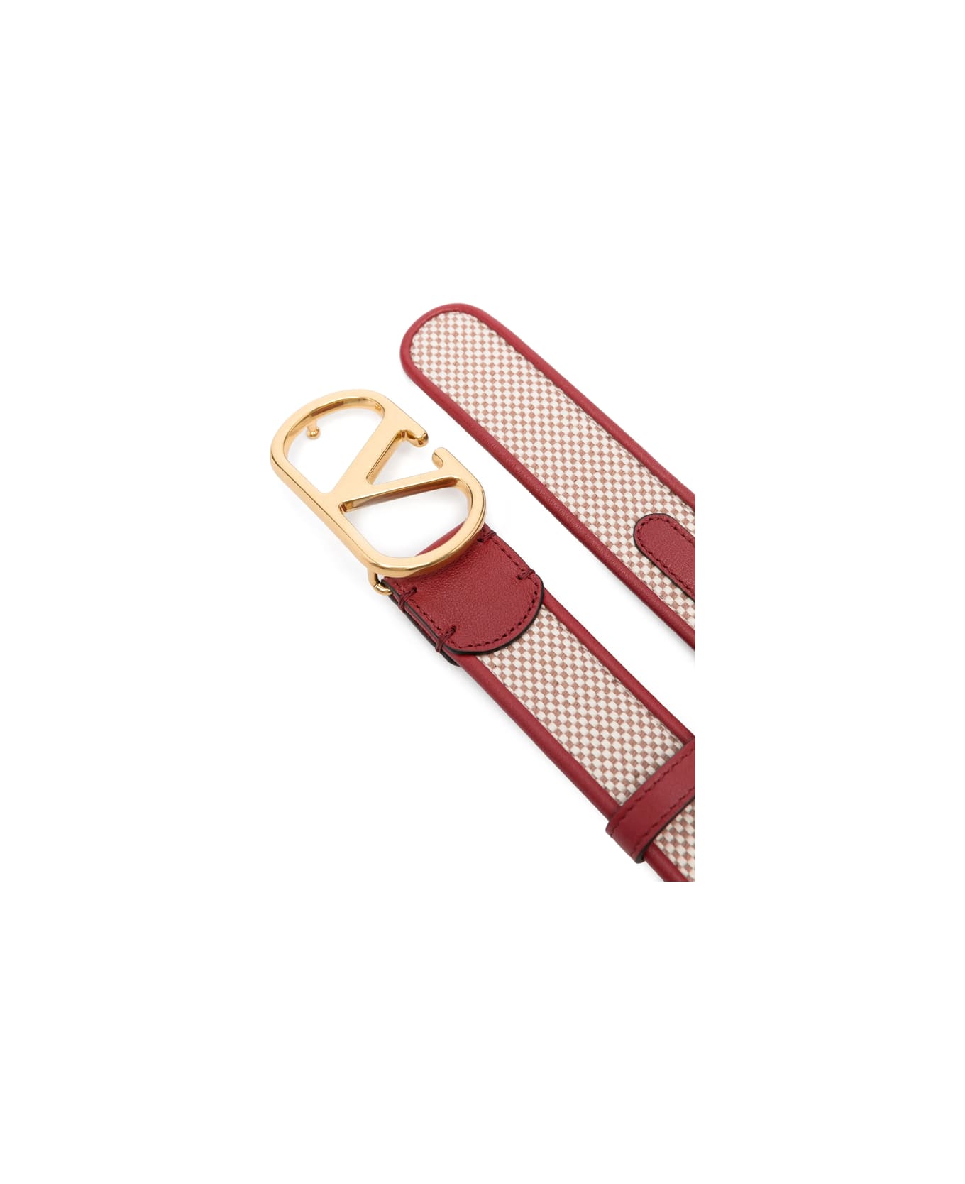 Valentino Garavani Belt - RED/NEUTRALS