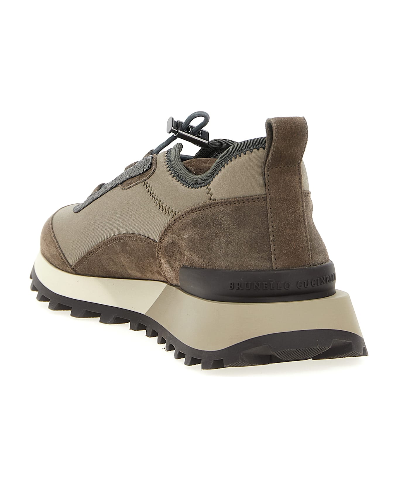 Brunello Cucinelli 
precious Detail
 Sneakers - Brown