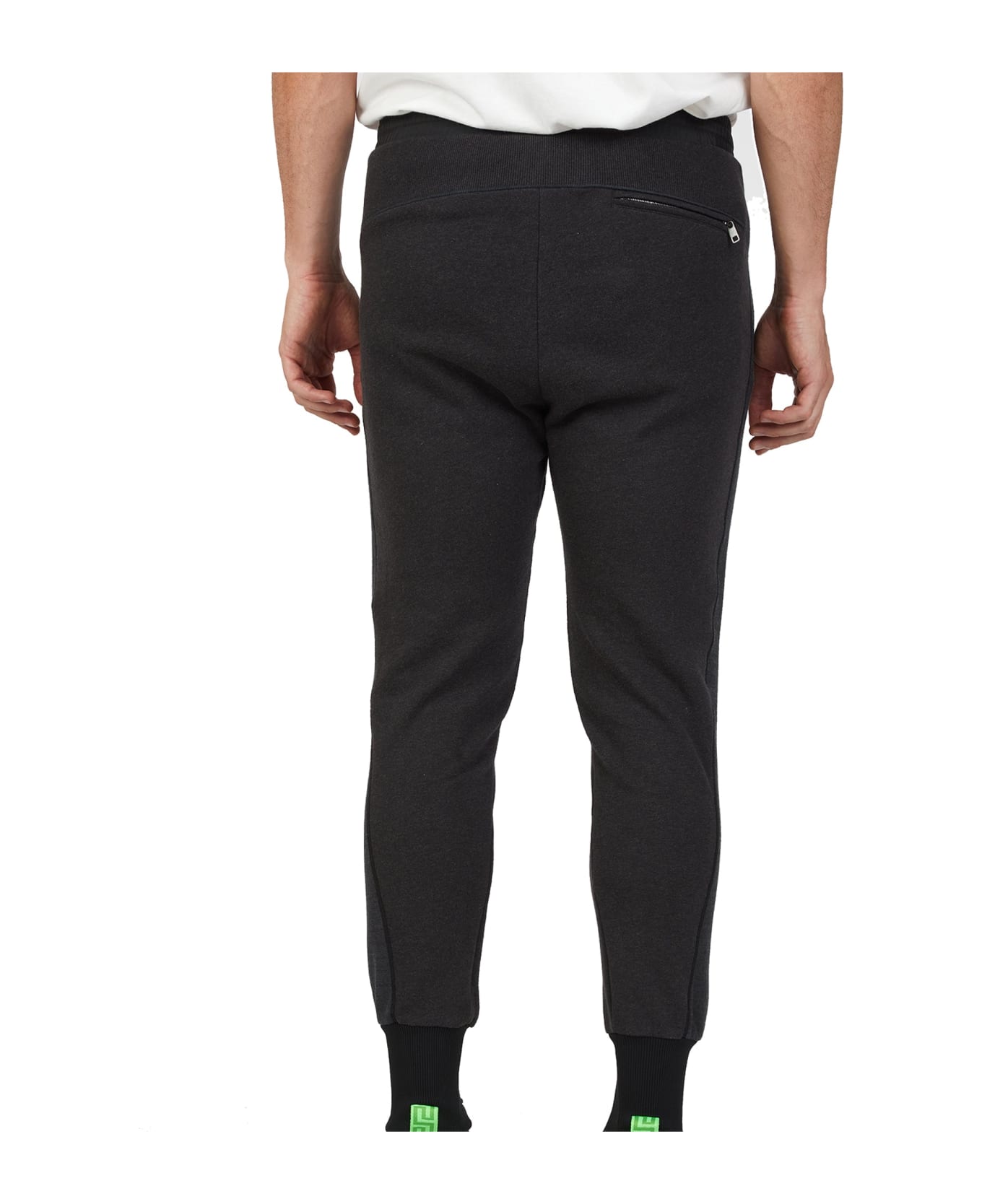 Dolce & Gabbana Cotton Pants - Gray スウェットパンツ