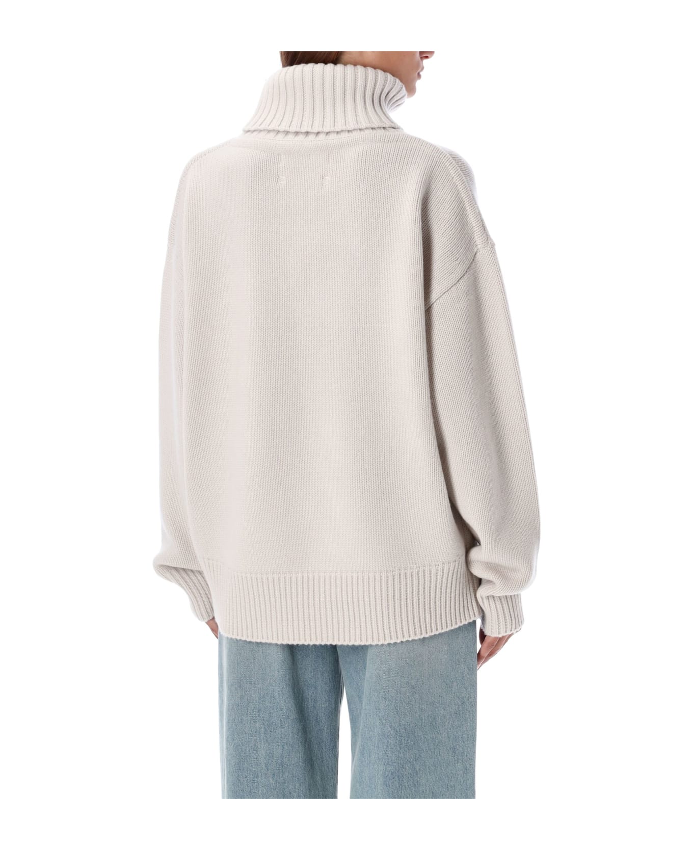 Extreme Cashmere Oversized Extra Sweater - CHALK