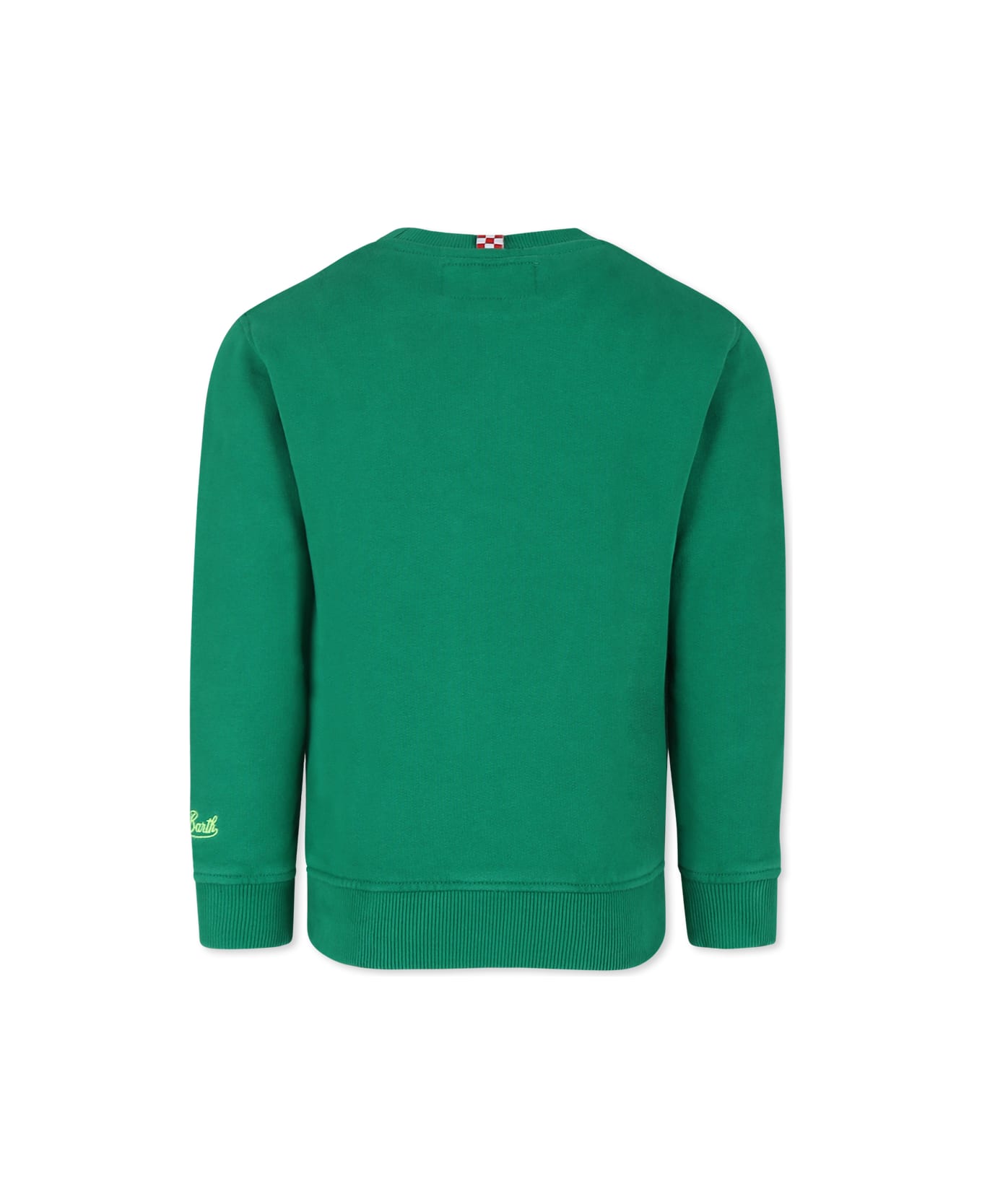 MC2 Saint Barth Green Sweatshirt For Boy With Snoopy - Green