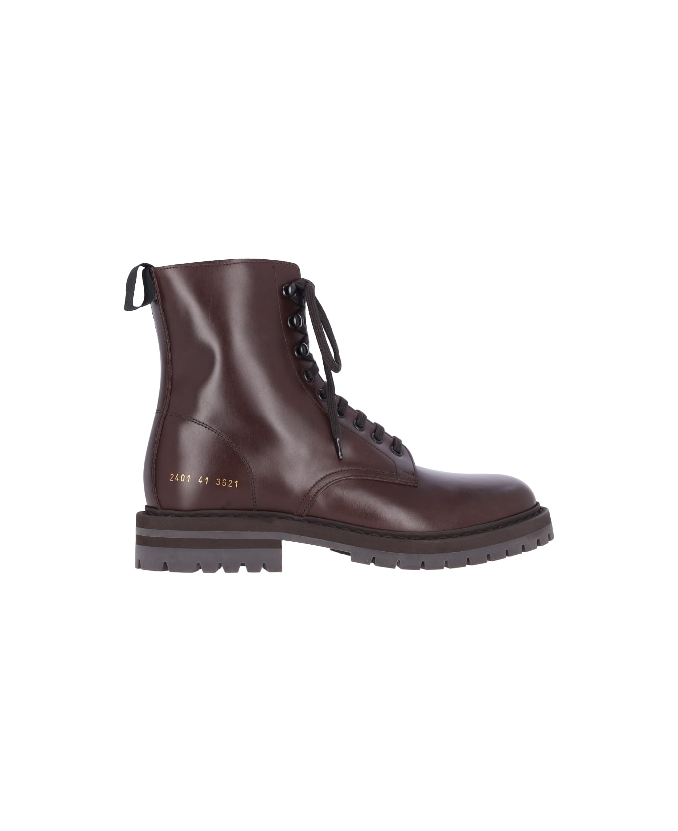 Common Projects Leather Derby Boots - Brown