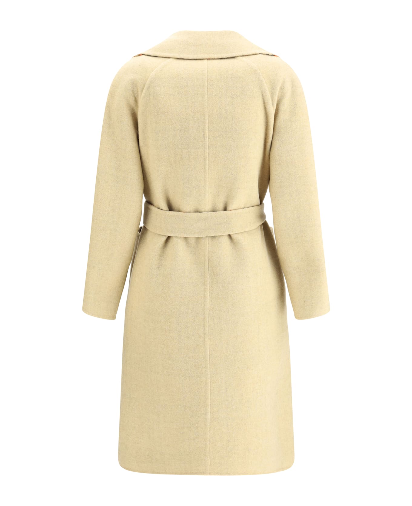 Burberry Reversible Wool Robe Coat