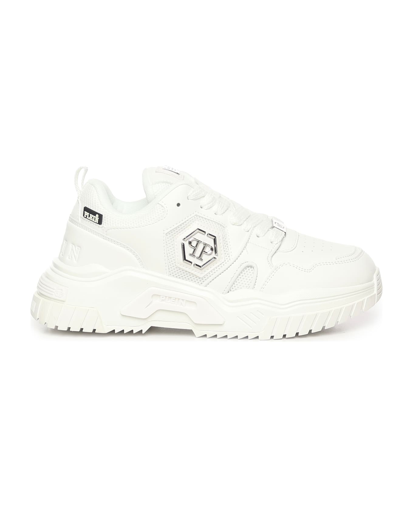 Philipp Plein New Predator Sneakers - White