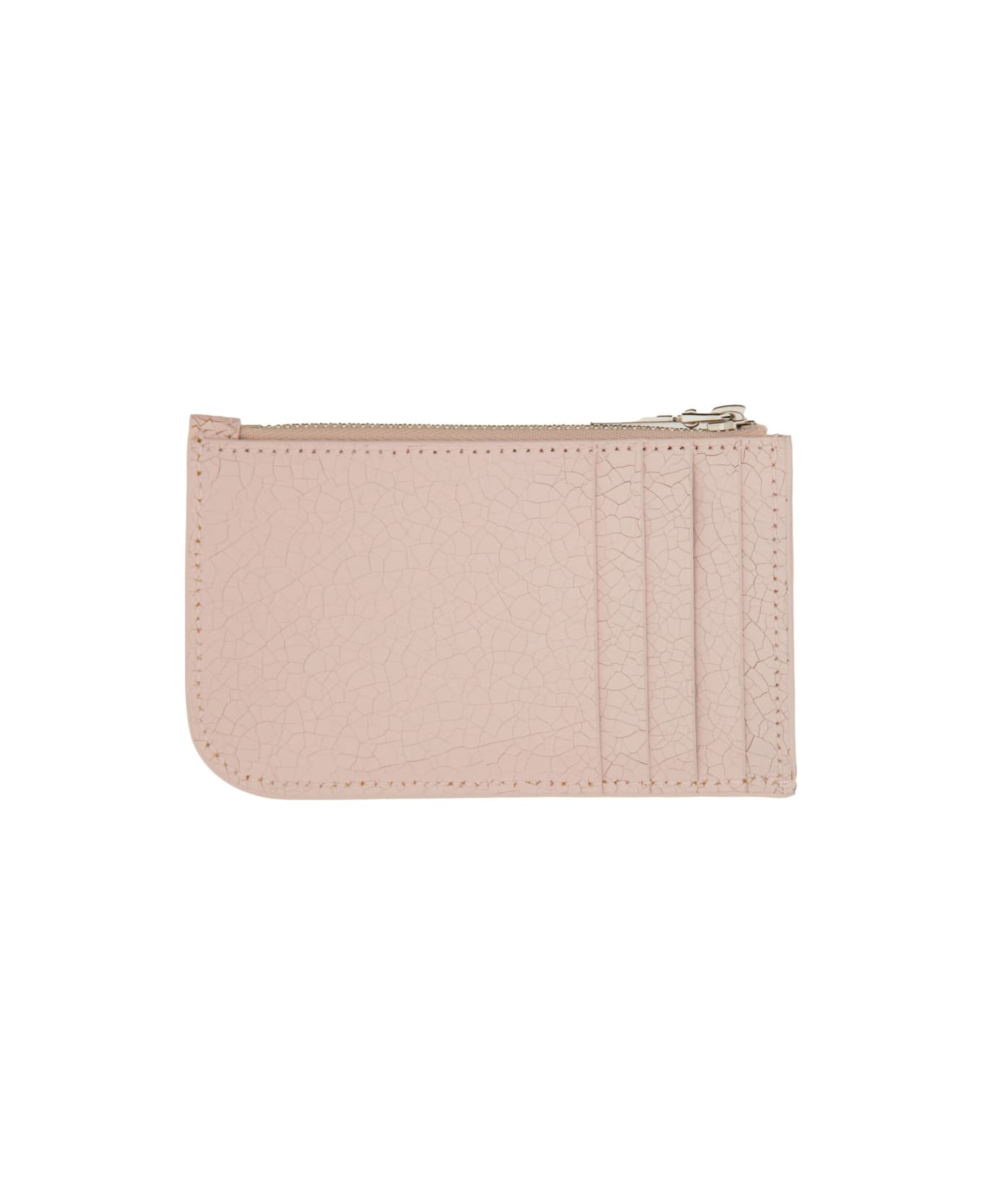 Alexander McQueen Card Holder With Logo - PINK