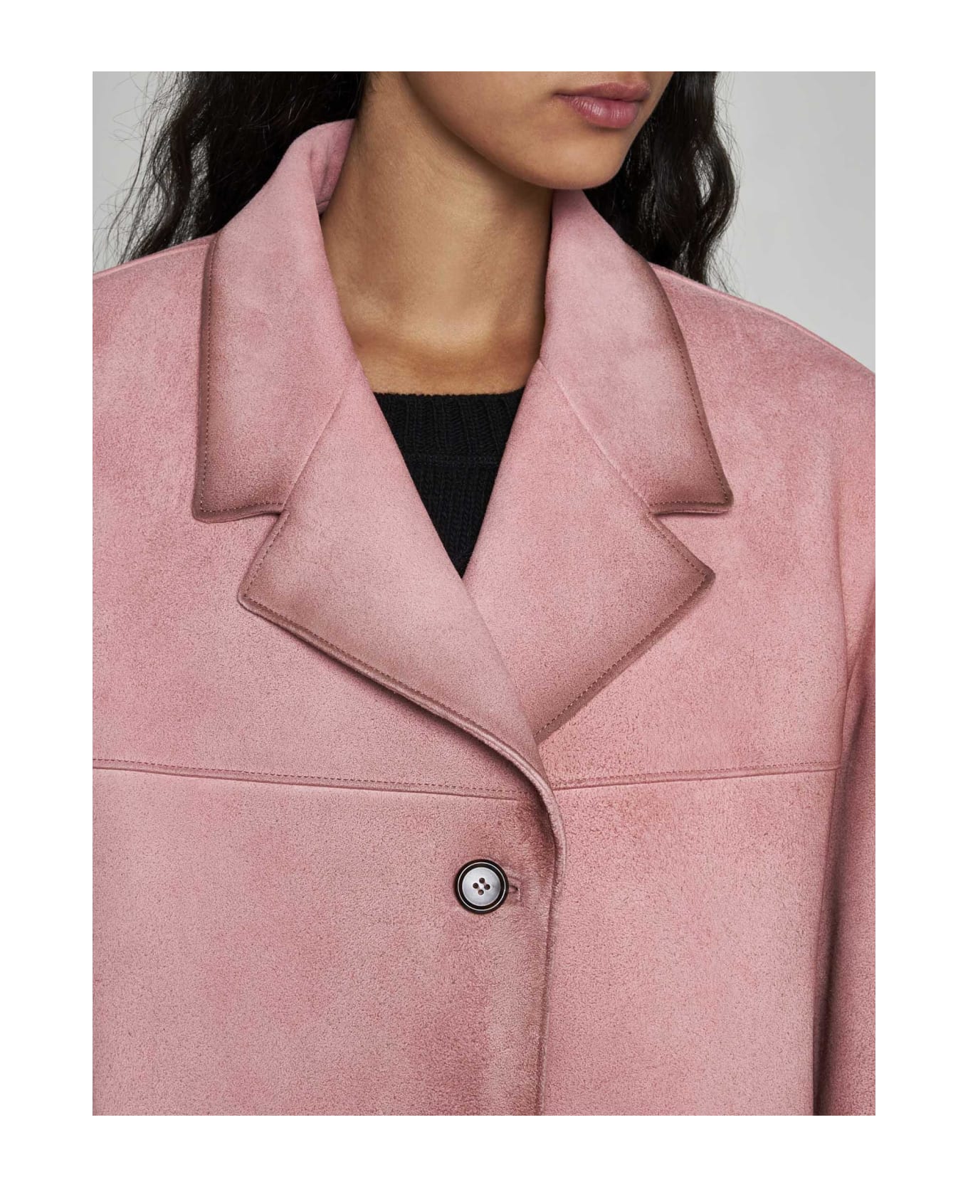 Prada Suede Jacket - Pink