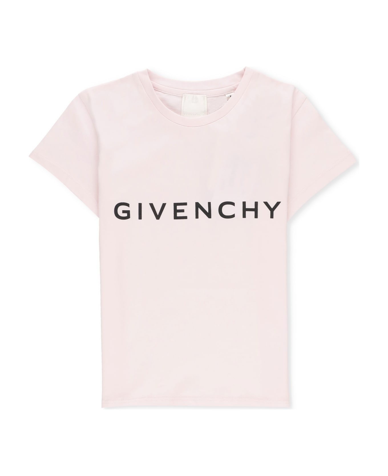 Givenchy T-shirt With Logo - Rosa