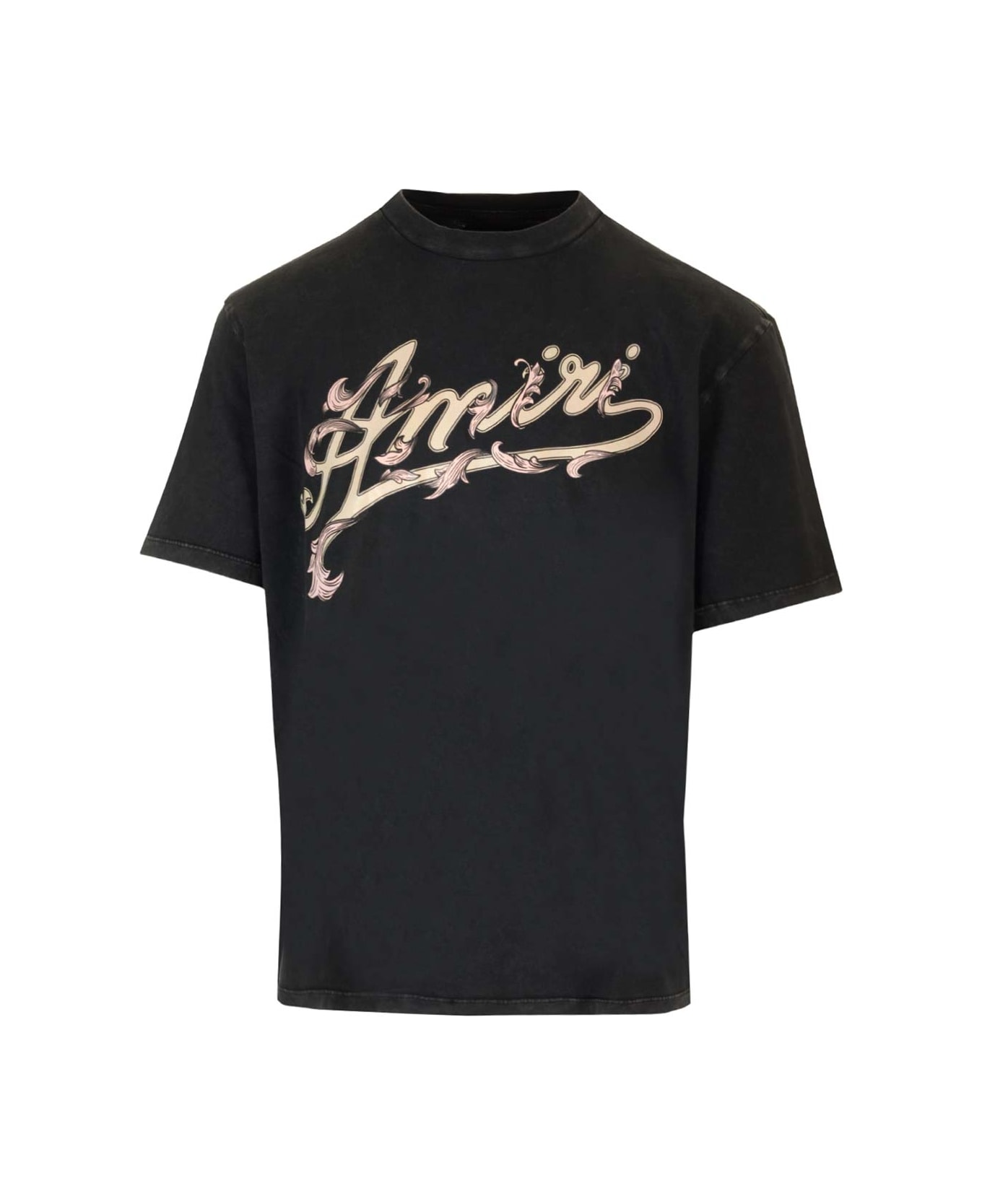 AMIRI Cotton Jersey T-shirt - BLACK シャツ