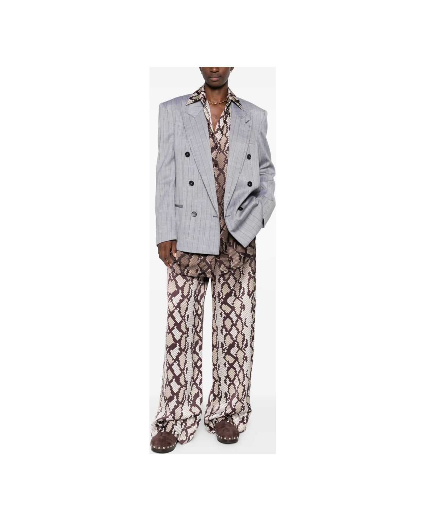 Stella McCartney Printed Pajama Trousers - Ivory