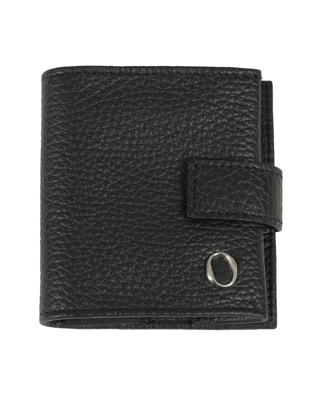 Orciani Leather Wallet - Ner Nero 財布
