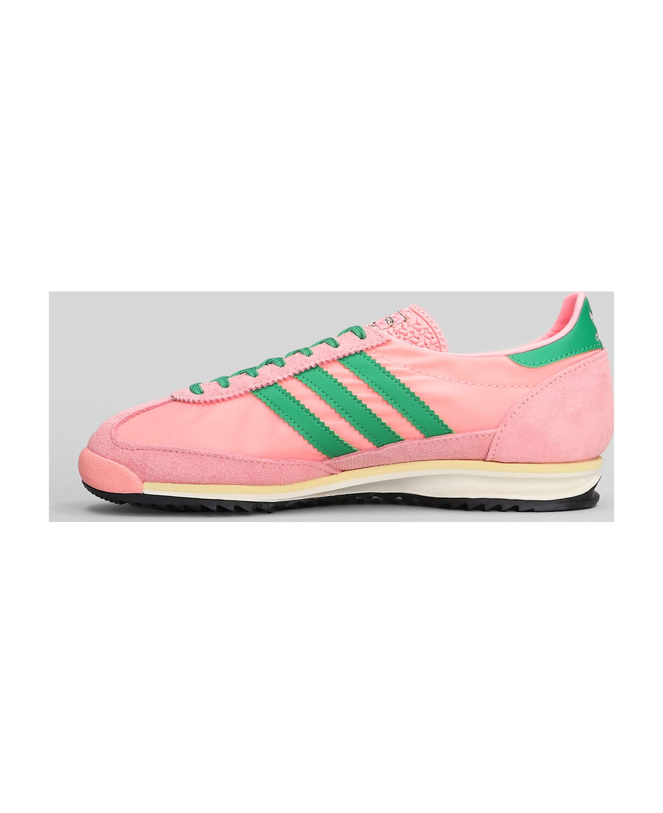 Adidas Sl 72 Og Sneakers In Rose-pink Suede And Fabric - rose-pink