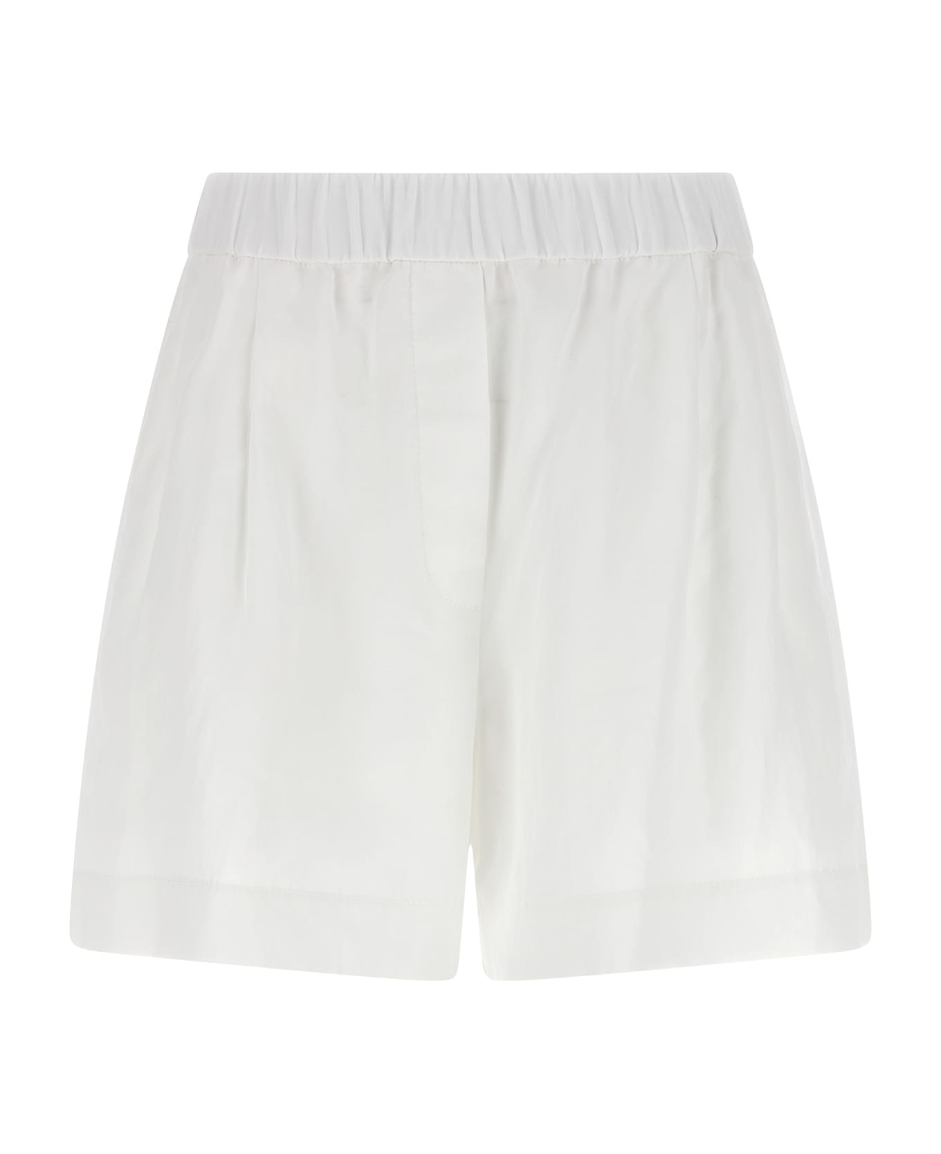 Brunello Cucinelli 
baggy
 Shorts - White