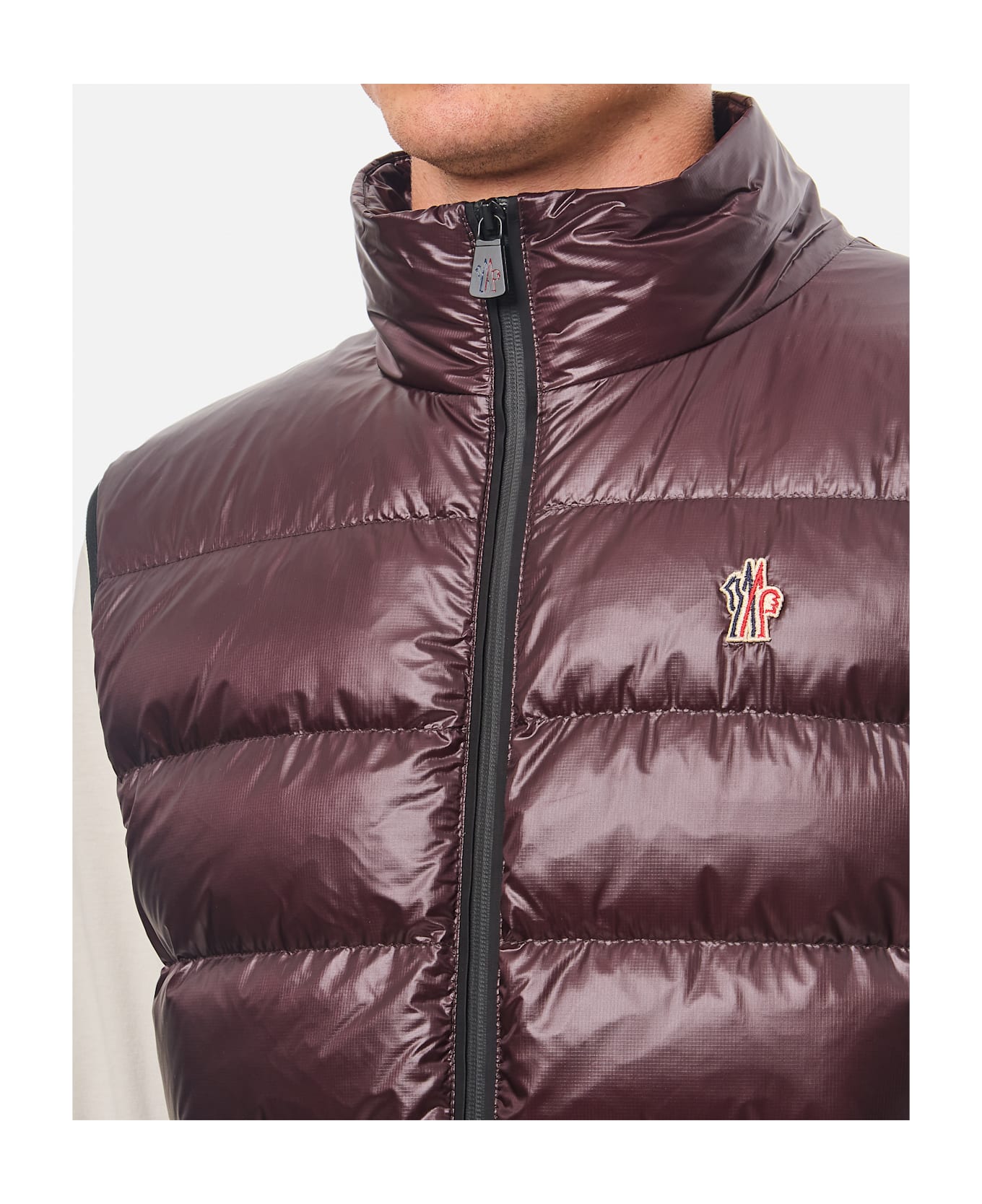 Moncler Grenoble Padded Vest - PURPLE