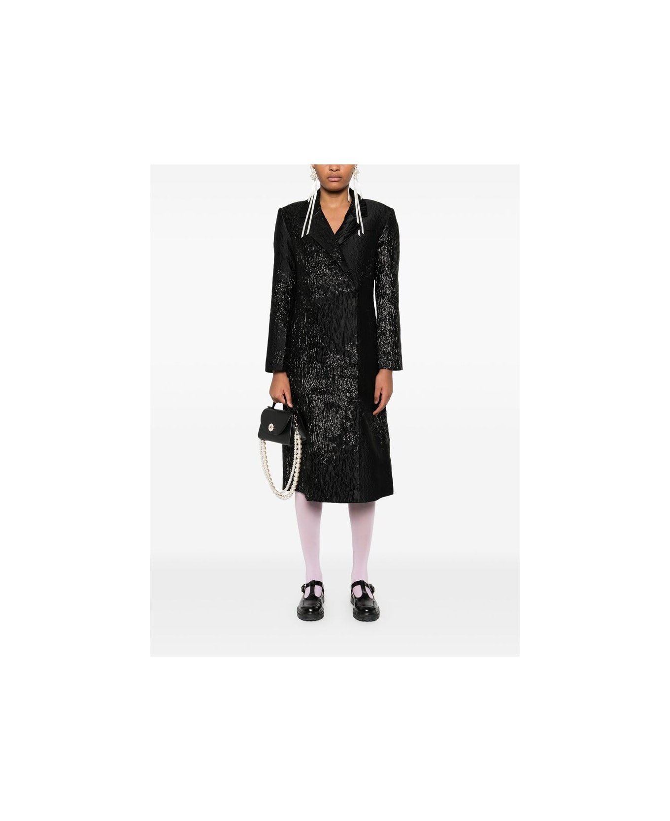 Stine Goya Coat - BLACK