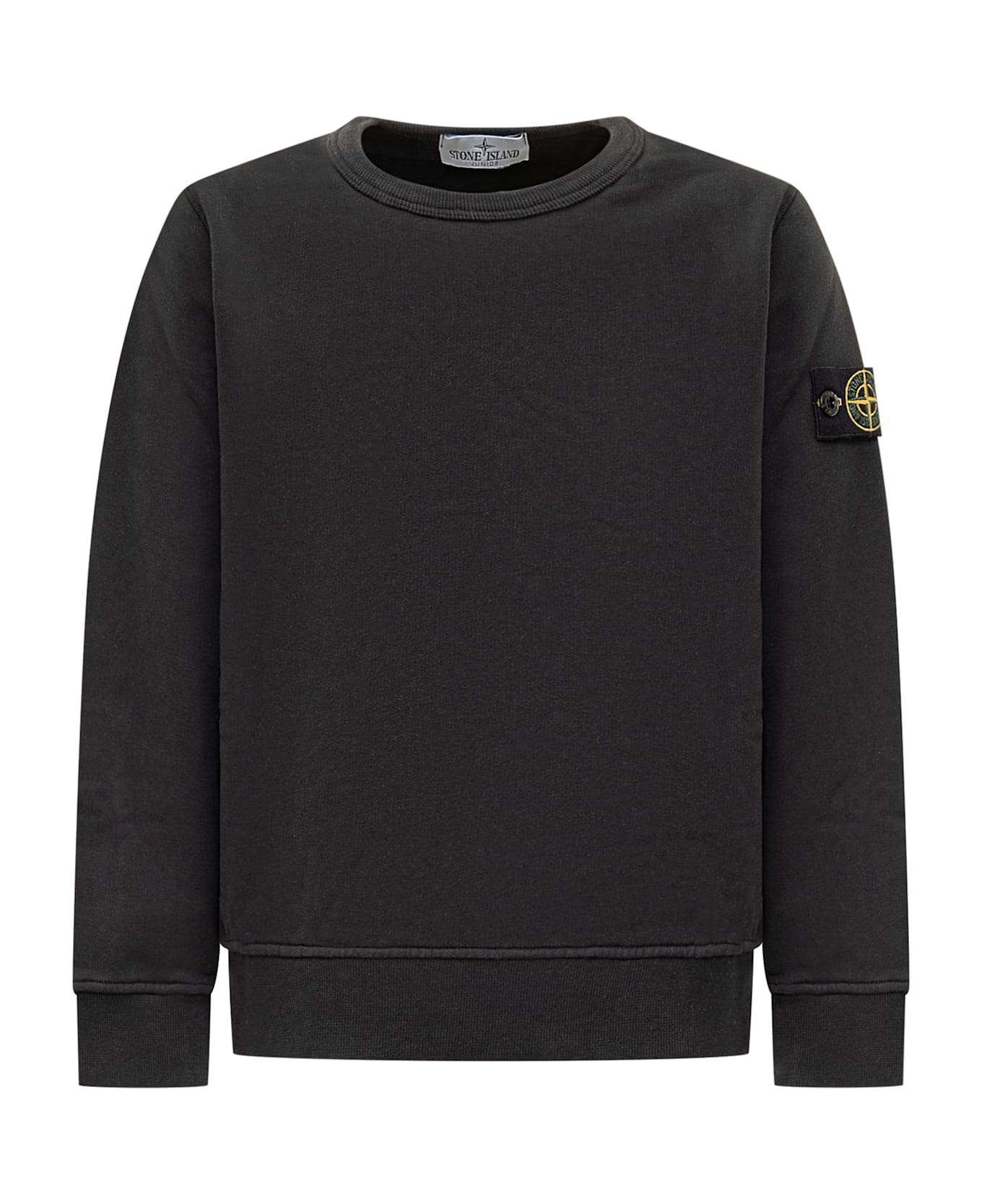 Stone Island Junior Sweatshirt - BLACK