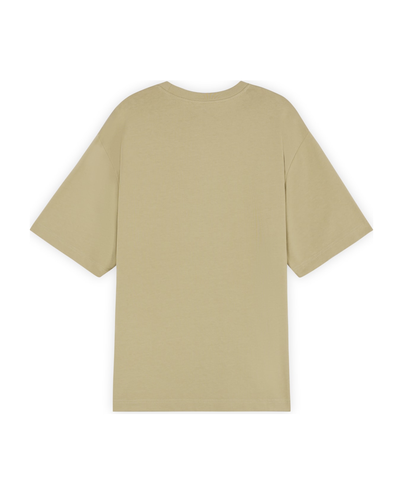 Maison Kitsuné Bold Fox Head Patch Oversize Tee-shirt - Canvas シャツ
