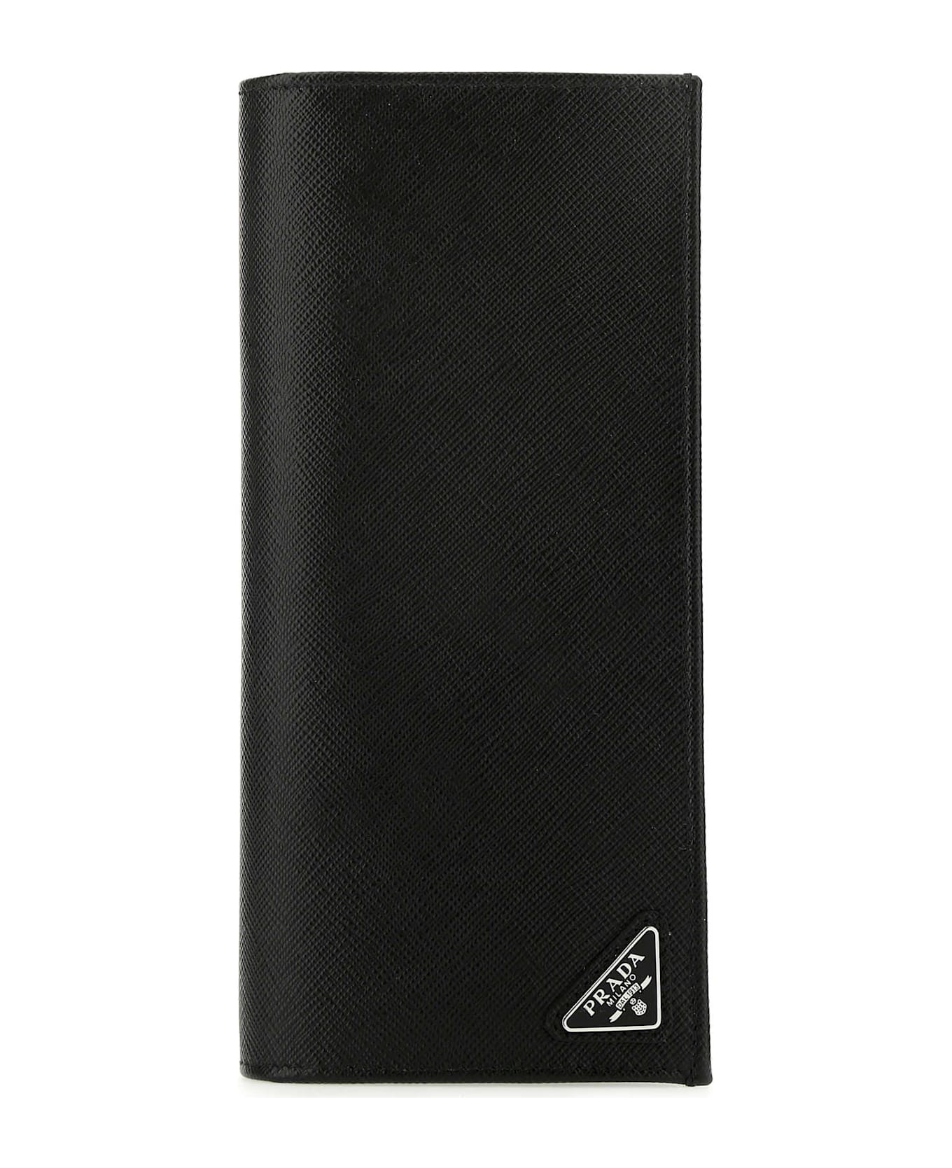 Prada Black Leather Wallet - F0002