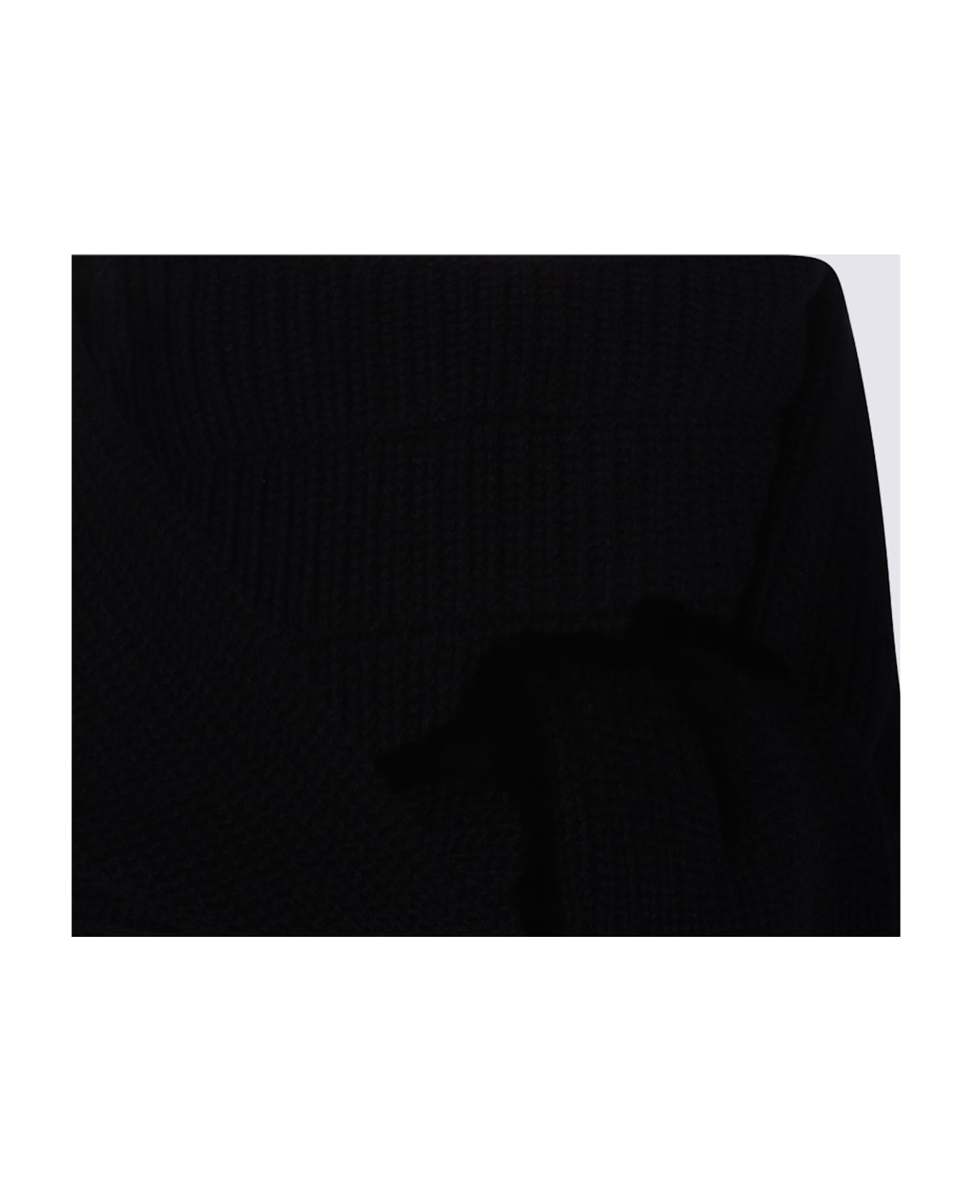 Dolce 
Gabbana Black Wool Skirt - Black