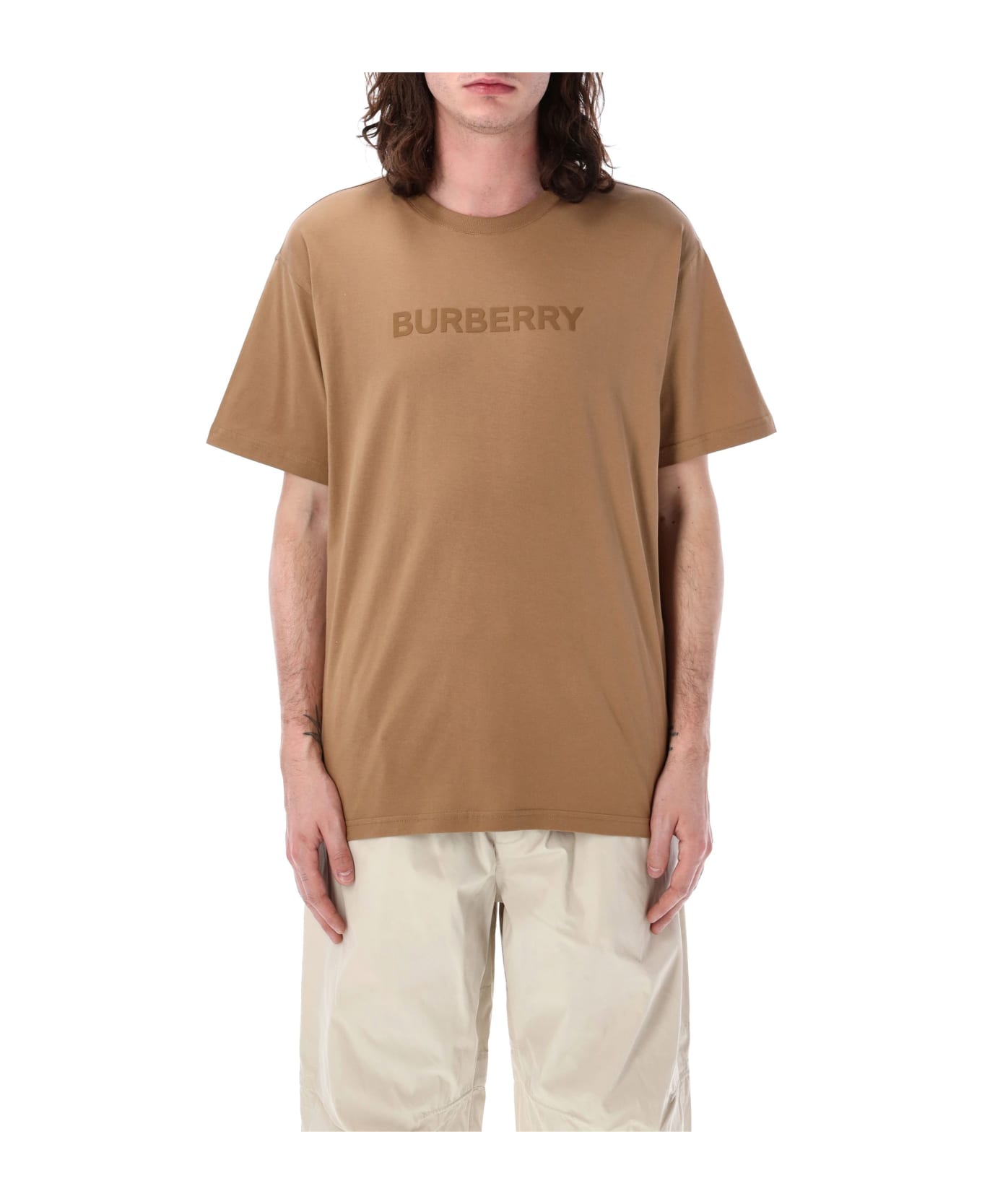 Burberry London Logo T-shirt - CAMEL シャツ