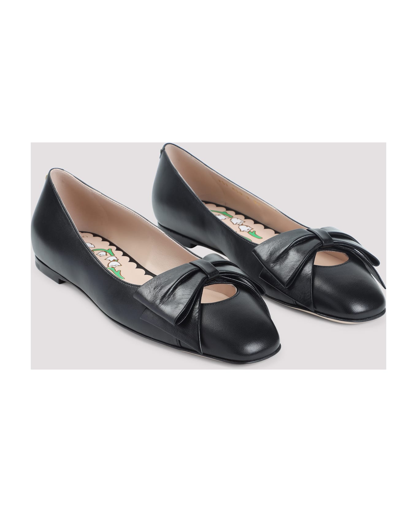 Valentino Garavani Bowow T.05 Ballerina - No Nero