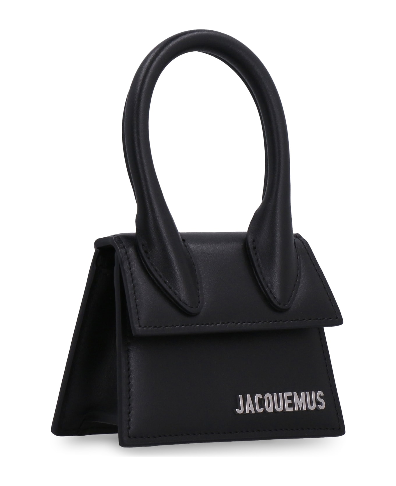 Jacquemus Le Chiquito Homme Leather Mini Bag - black