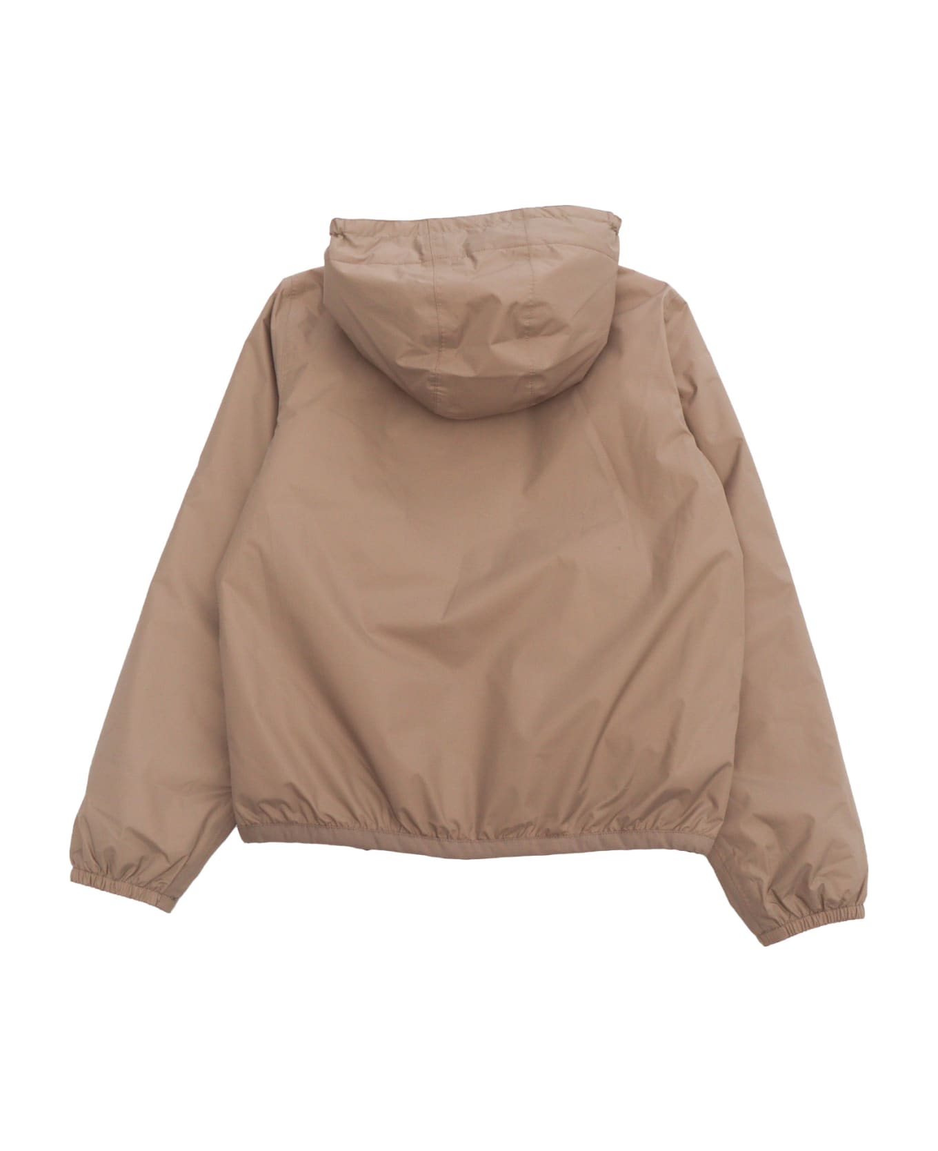 K-Way Brown Waterproof Jacket - BROWN