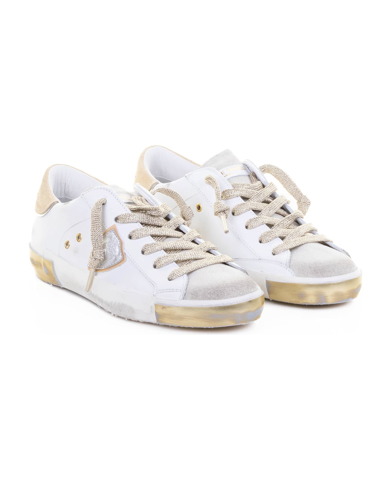 Philippe Model Sneakers - BLANC SABLE

