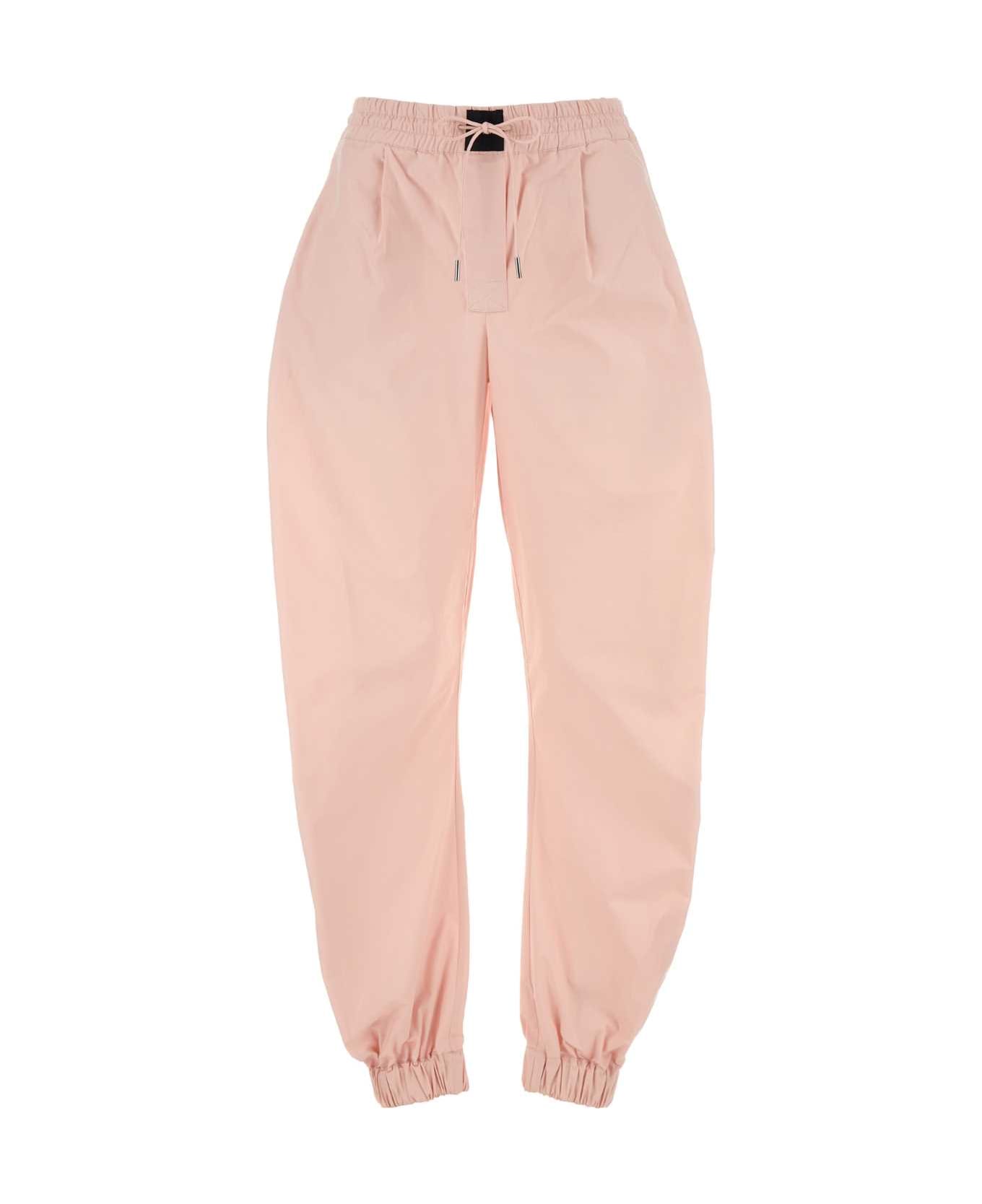 The Attico Pastel Pink Cotton Joggers - 589