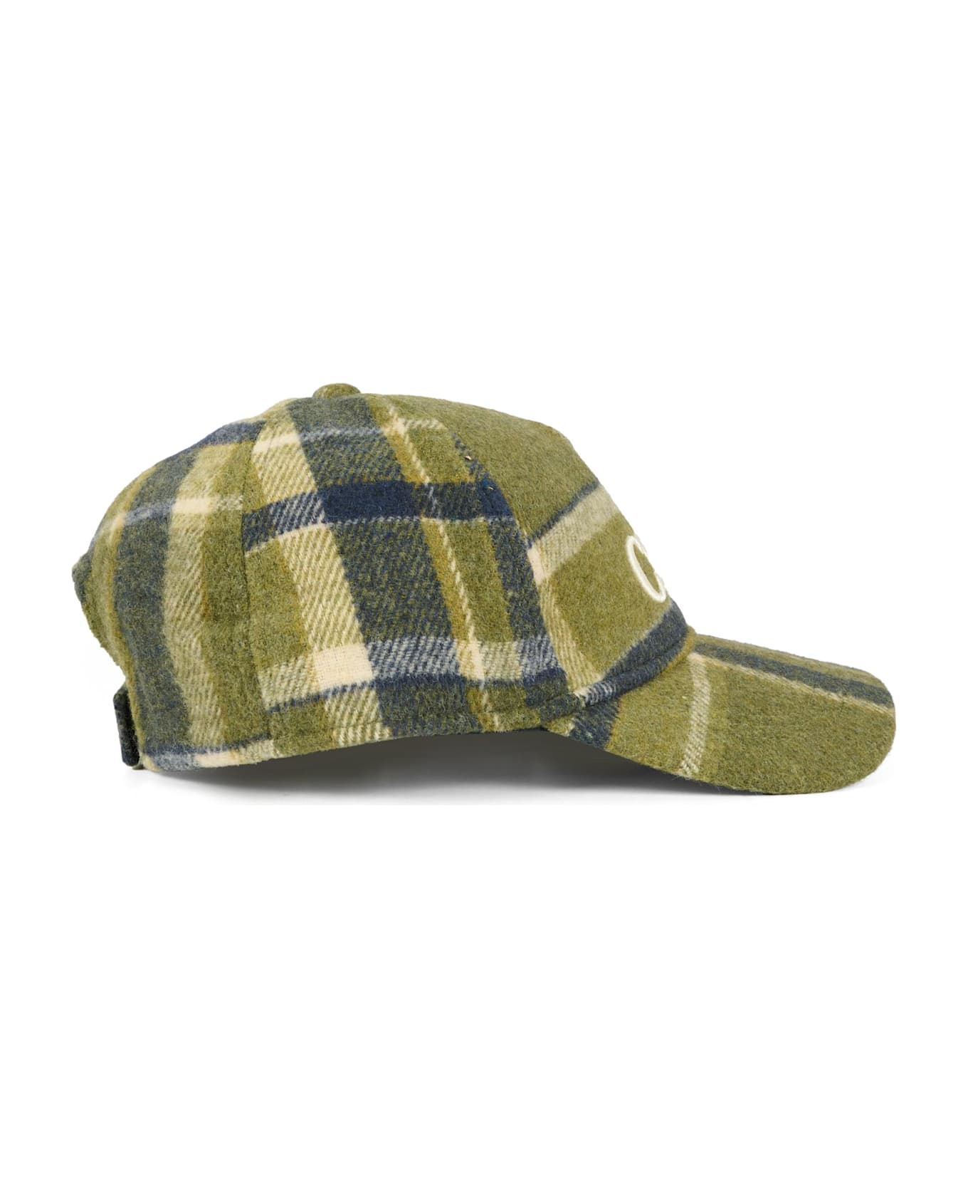 Chloé Green Hat For Girl With Logo - Green