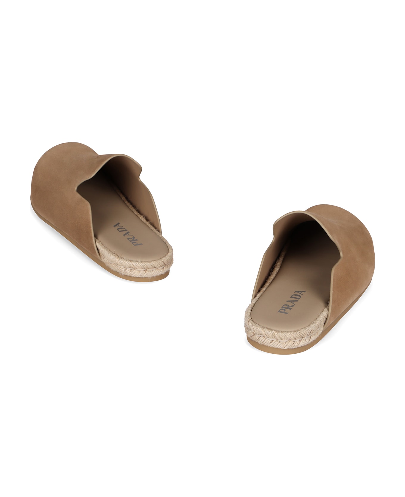 Prada Suede Mules