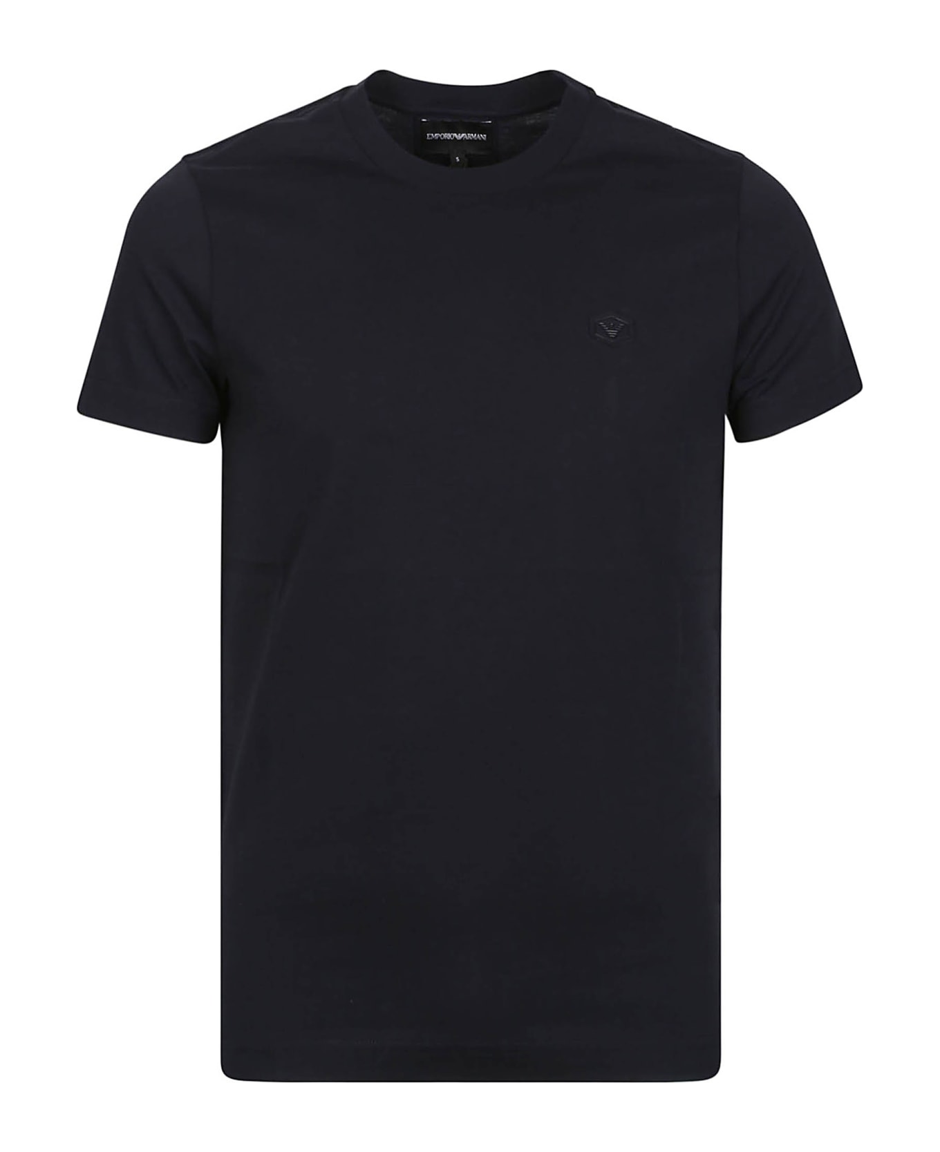 Emporio Armani Klassisches T-shirt - Blu Navy