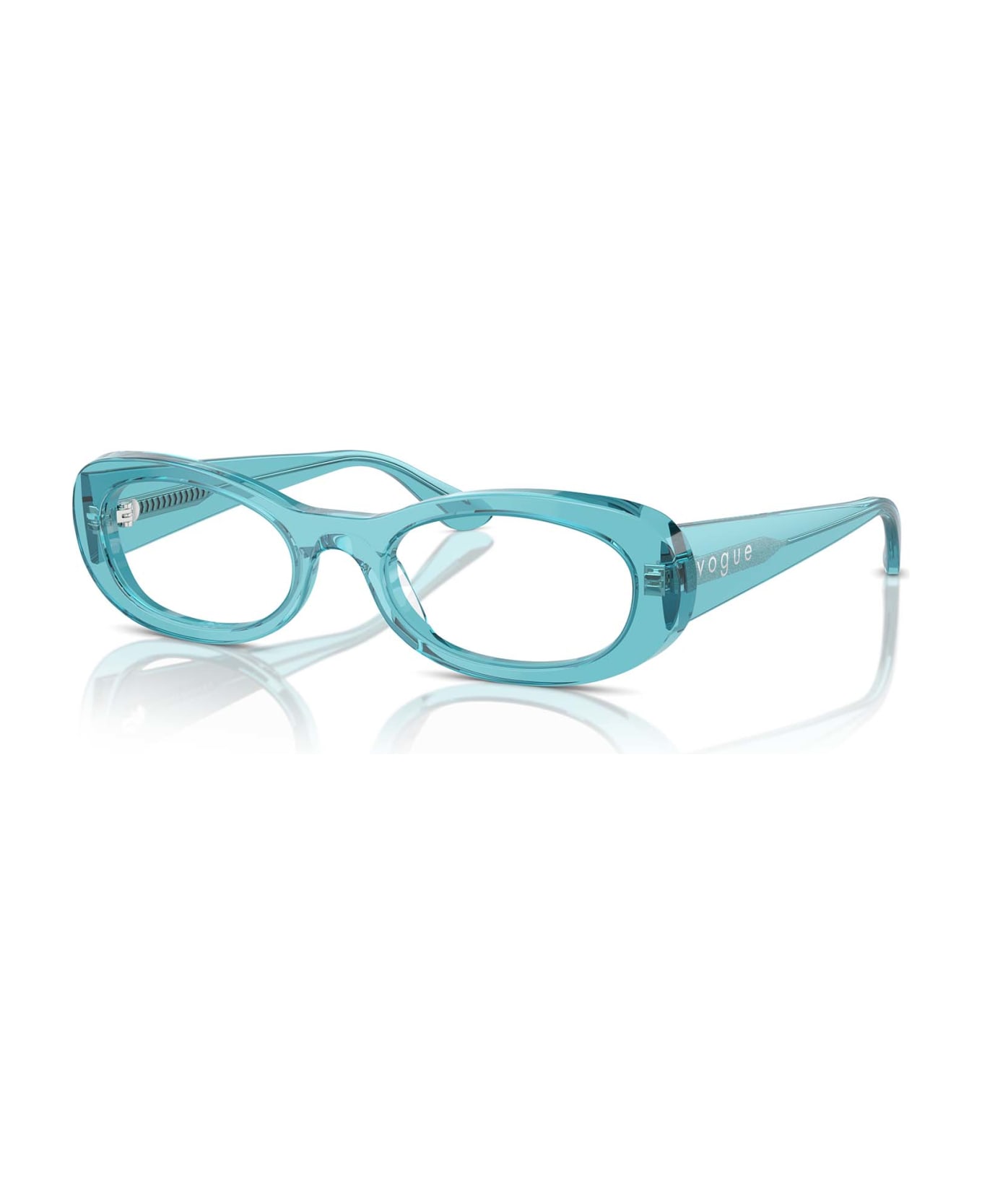Vogue Eyewear Vo5596 Transparent Torquoise Glasses - Transparent Torquoise