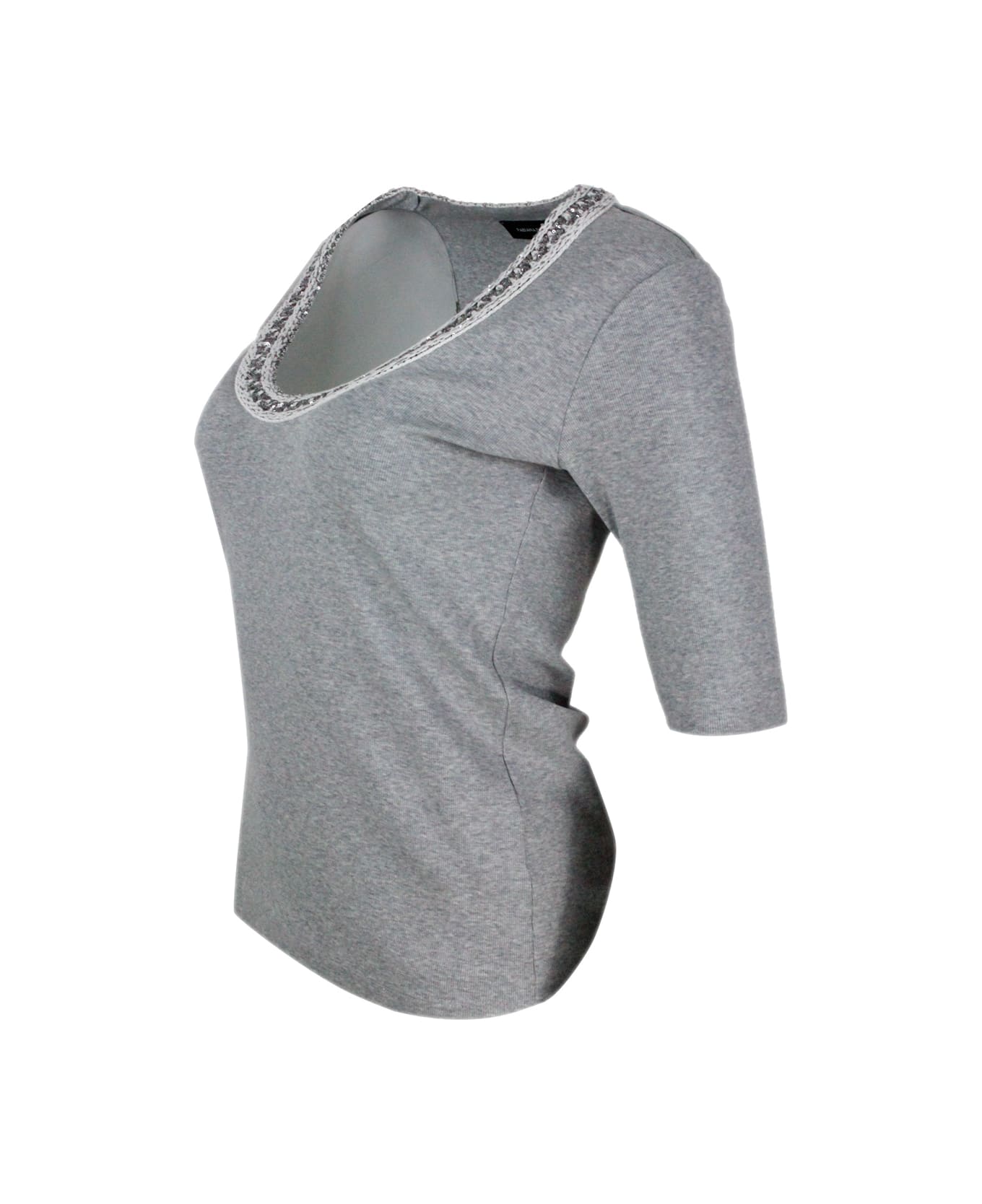 Fabiana Filippi T-Shirt - Grey
