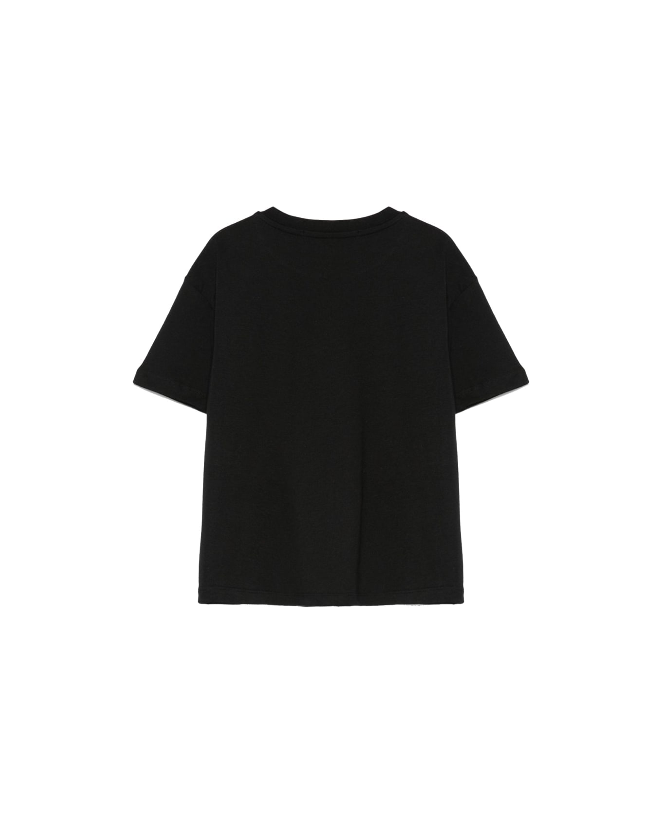 MSGM T-shirt With Logo - BLACK