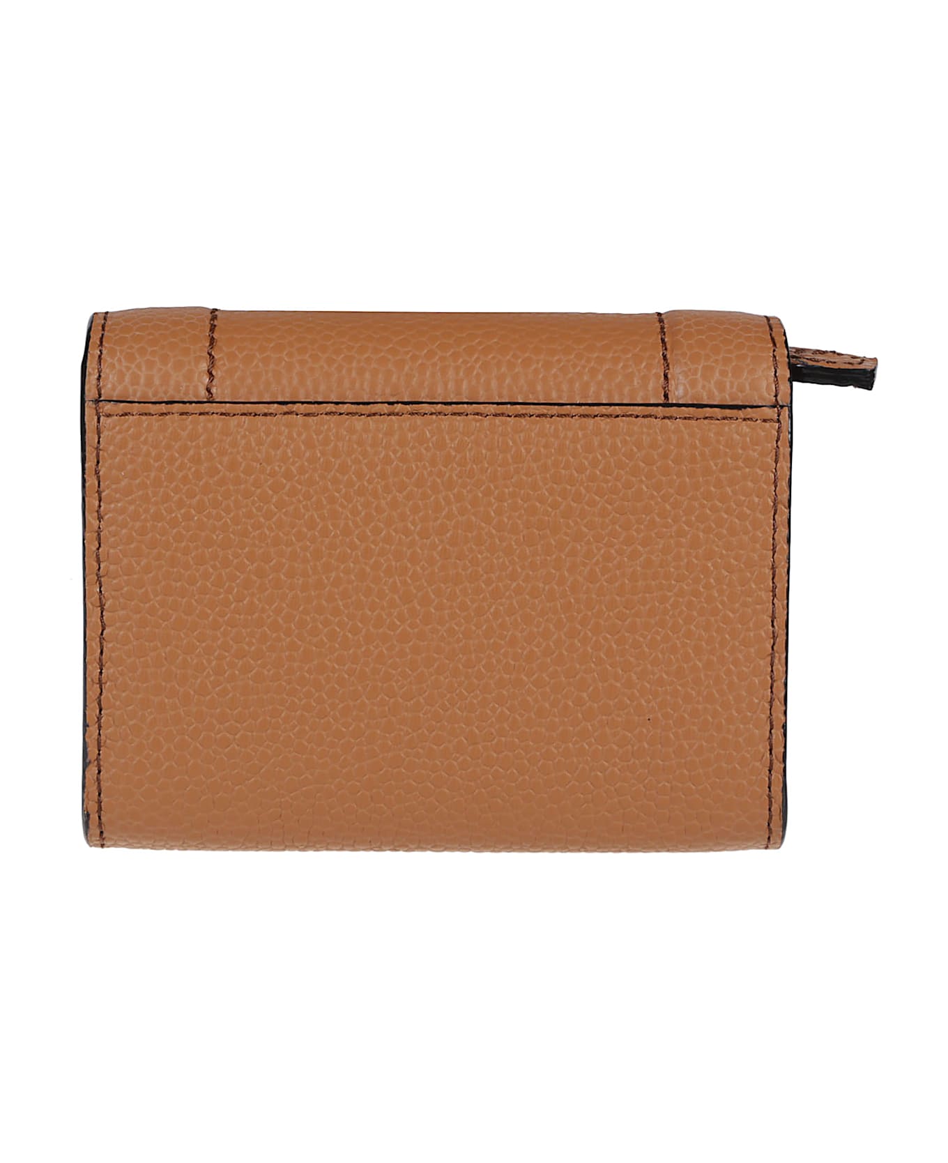 Lancel Ninon Mini Flap Wallet - Camel