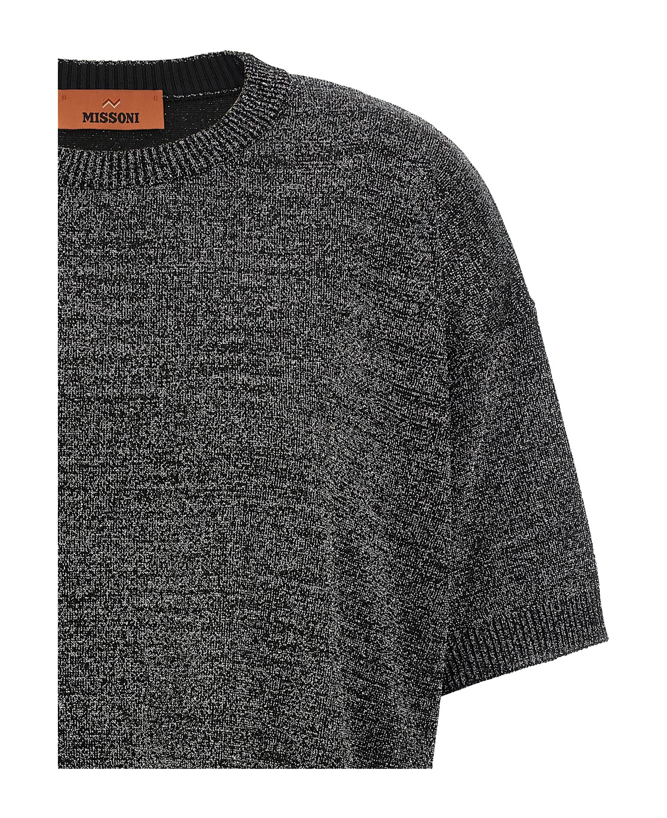 Missoni Knitted T-shirt - Silver