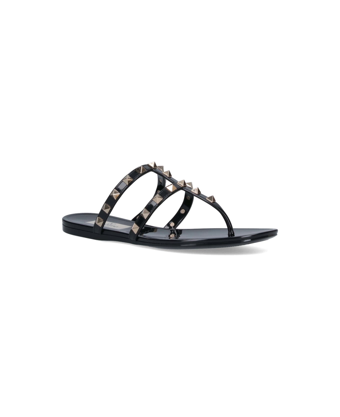 Valentino Garavani 
roman Studs
 Sandals - Black  