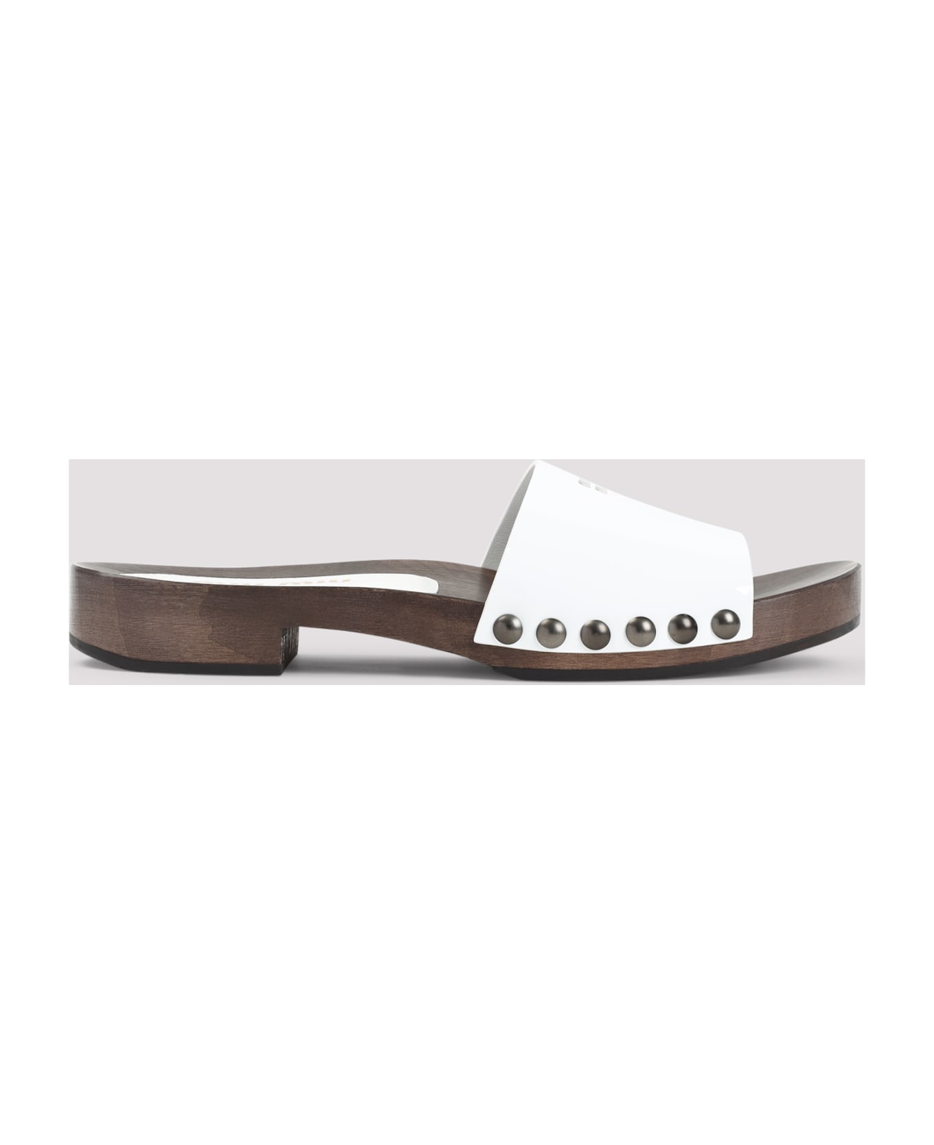 Miu Miu Clogs Sandals - Bianco