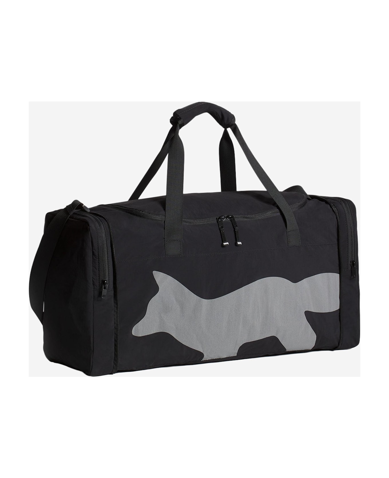 Maison Kitsuné Flash Fox Weekender Bag - Black