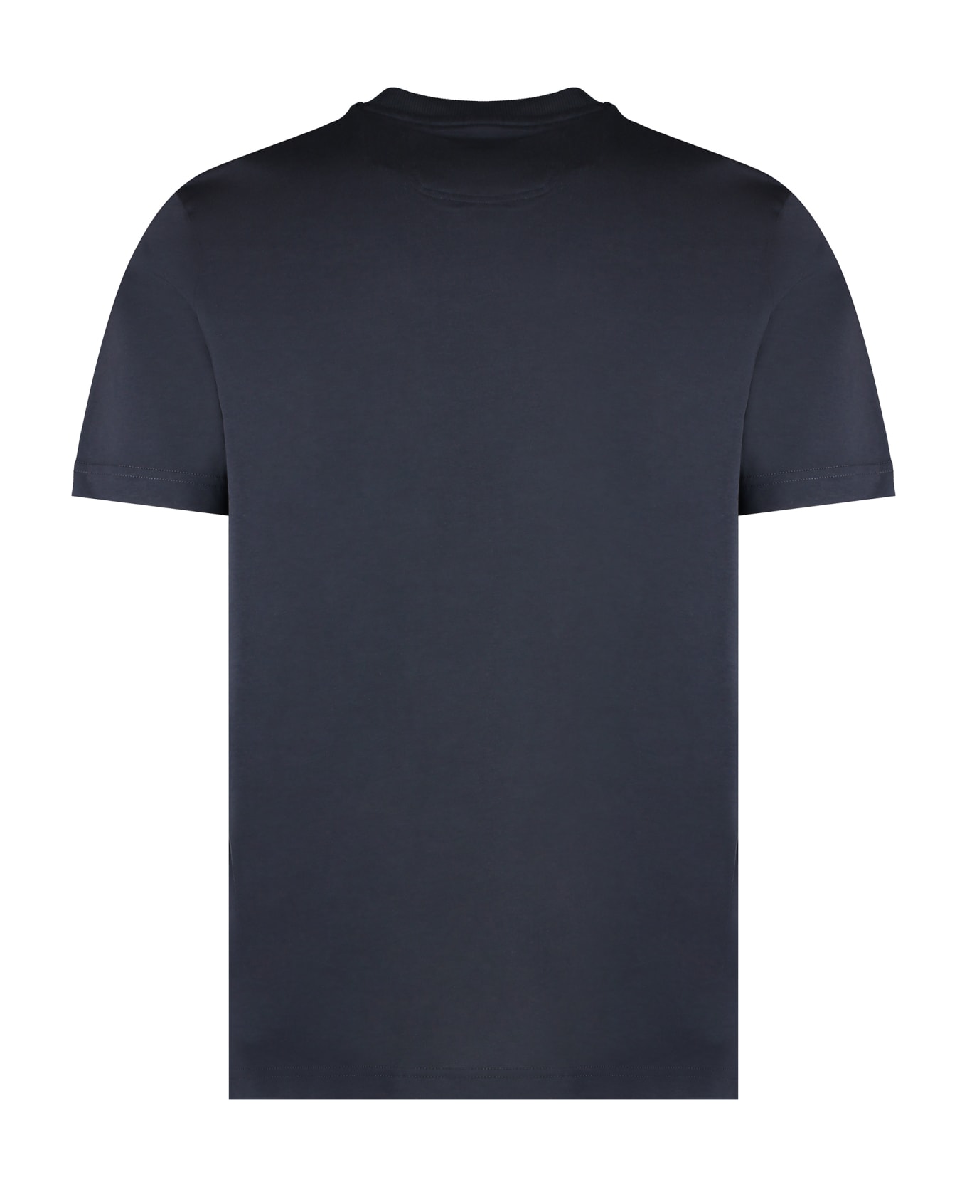 Hugo Boss Cotton Crew-neck T-shirt - blue