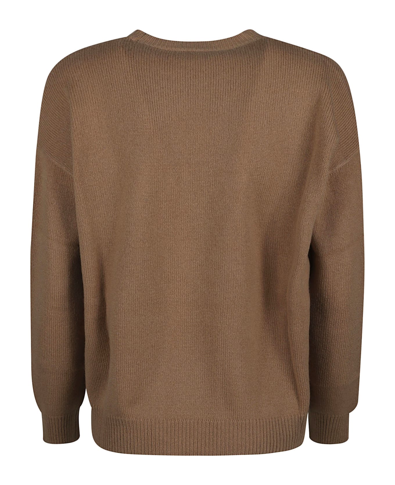 Max Mara Logo Sweater - Camel